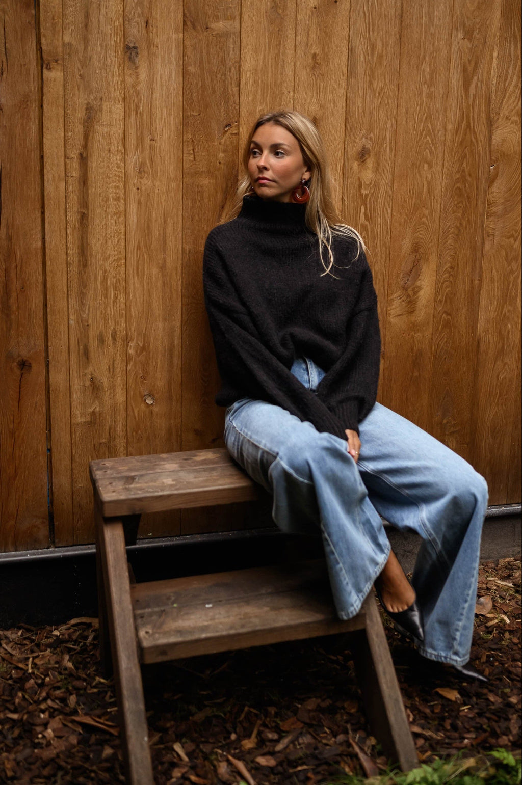 Pull Angèle - noir