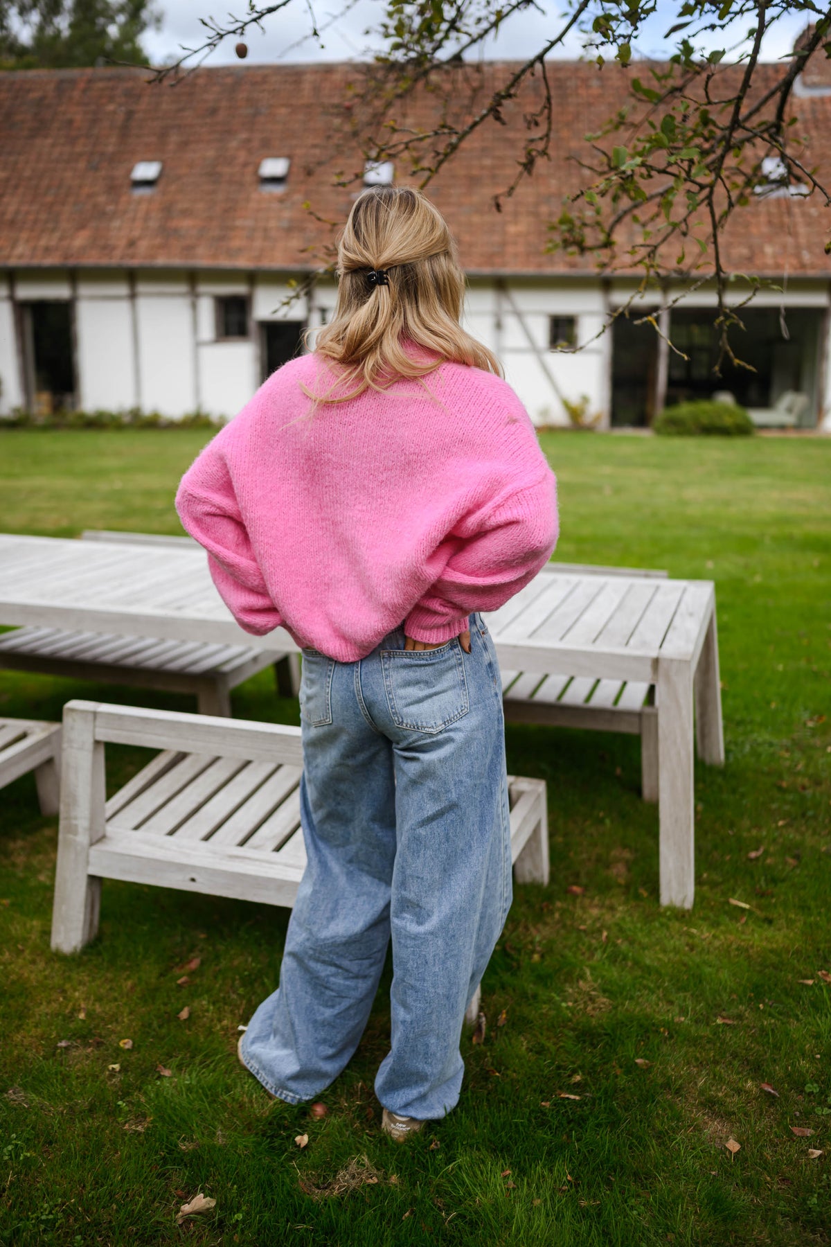 Pull Angèle - rose