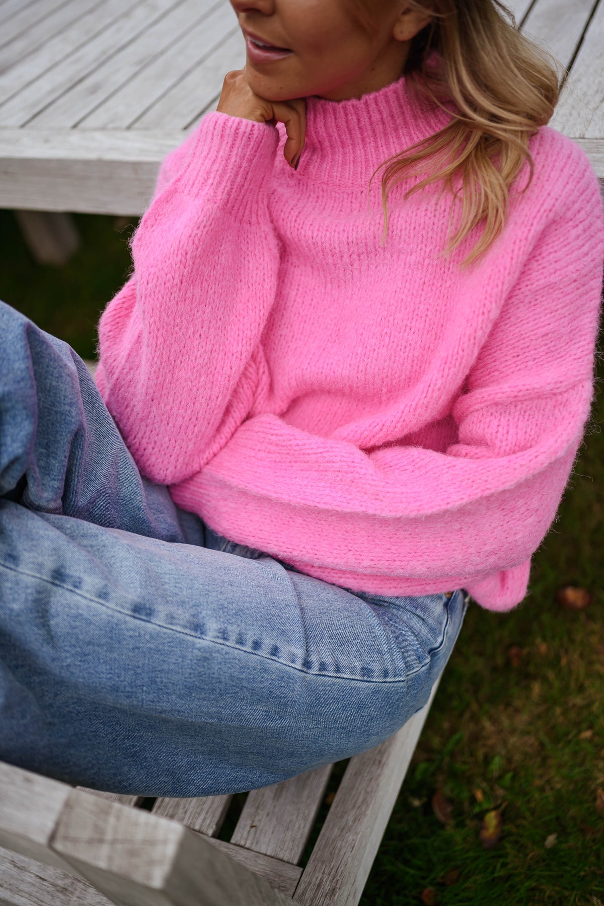 Pull Angèle - rose