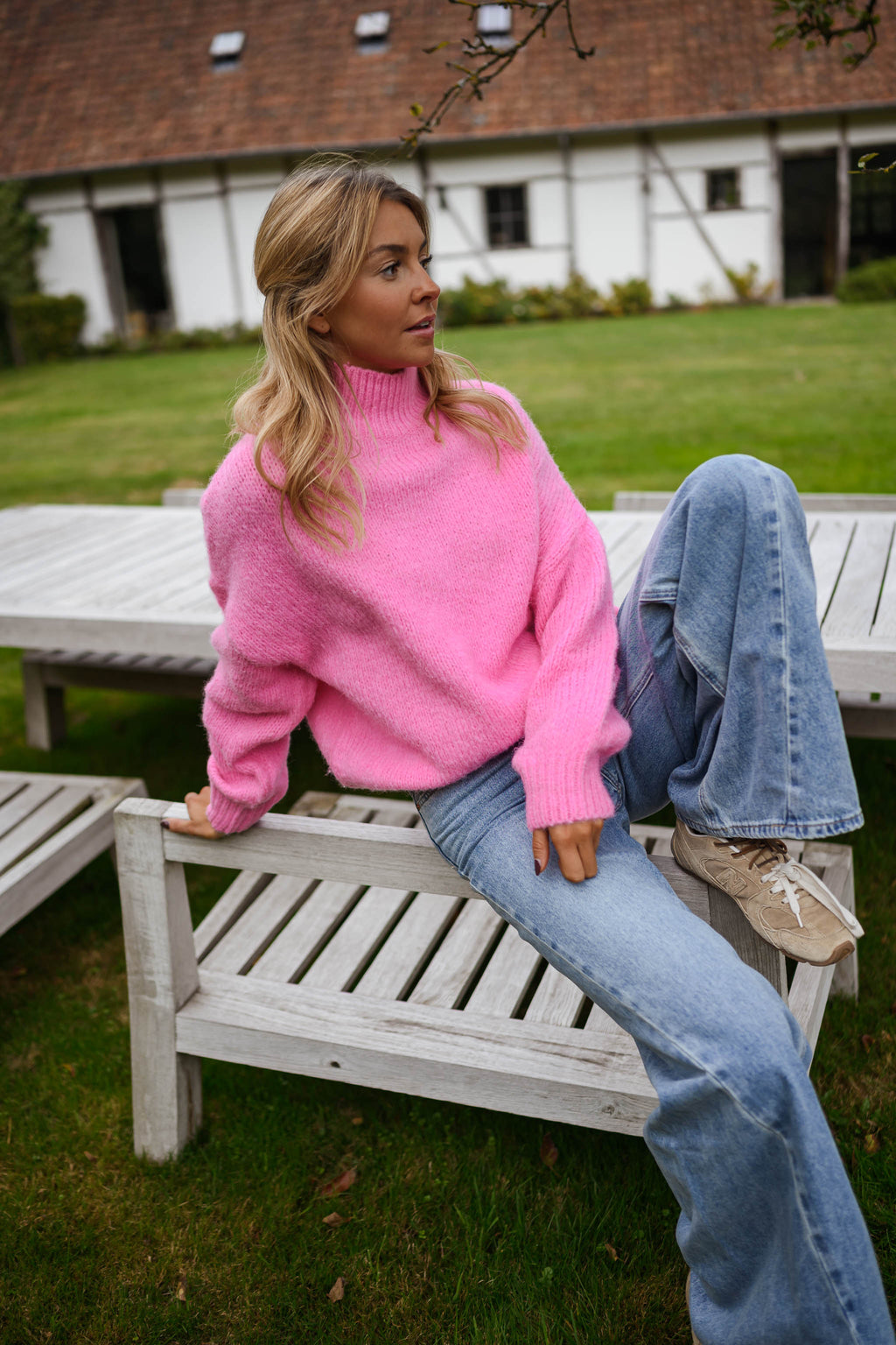 Pull Angèle - rose