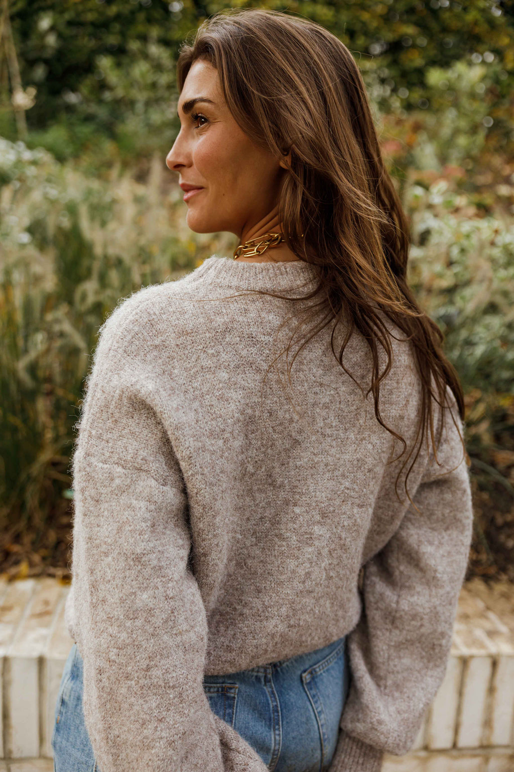 Pull Elga - taupe