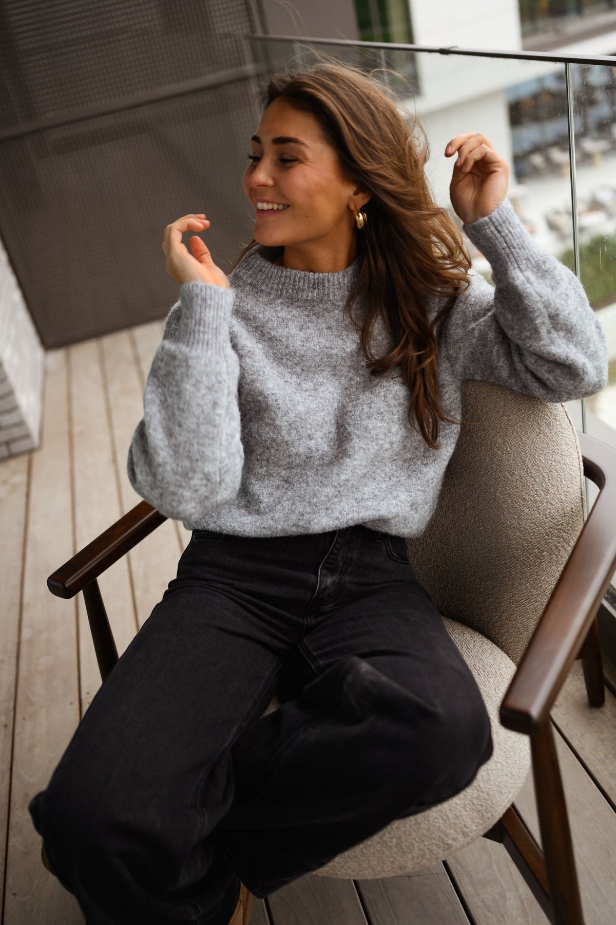 Pull Elga - gris