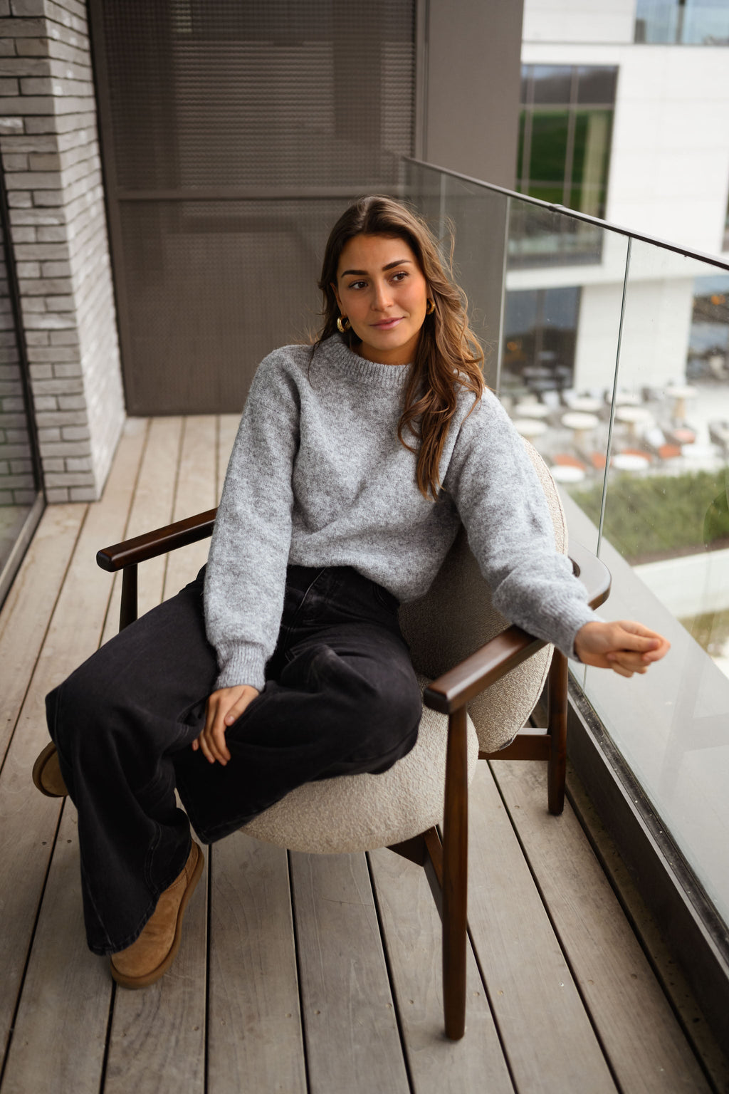 Pull Elga - gris