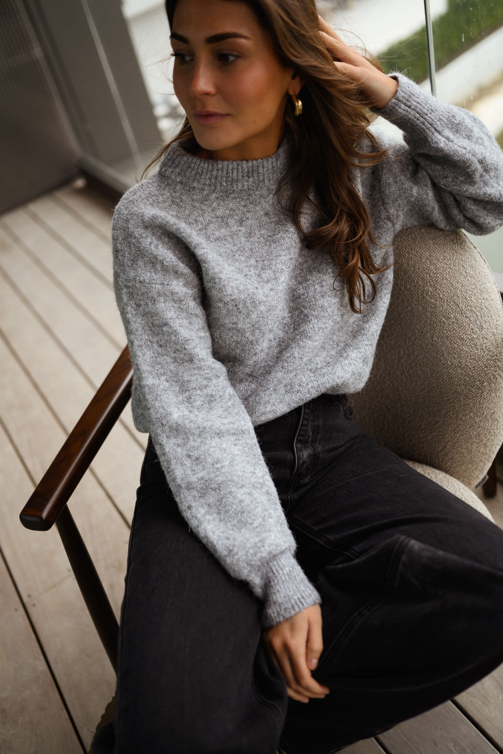 Pull Elga - gris