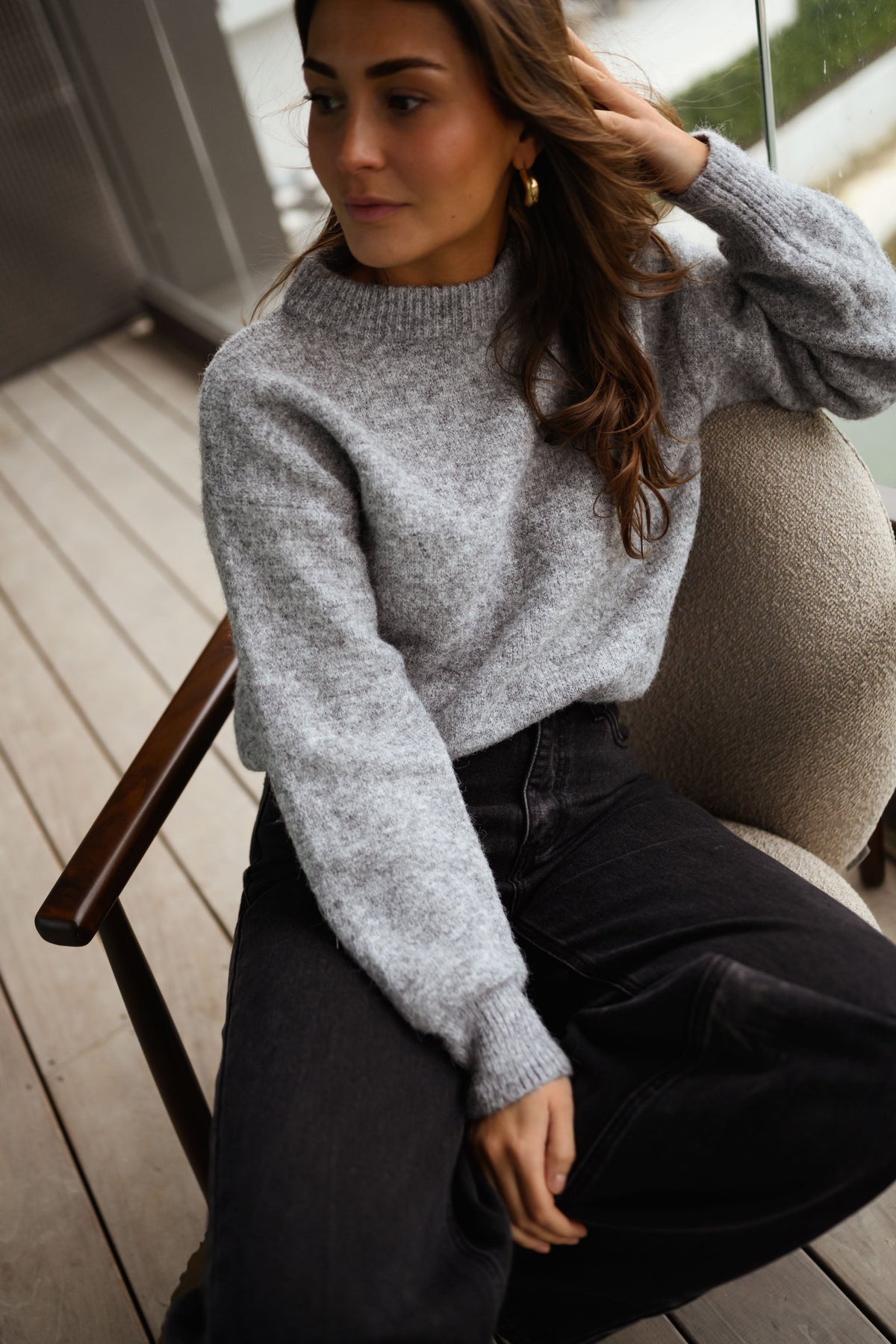 Pull Elga - gris