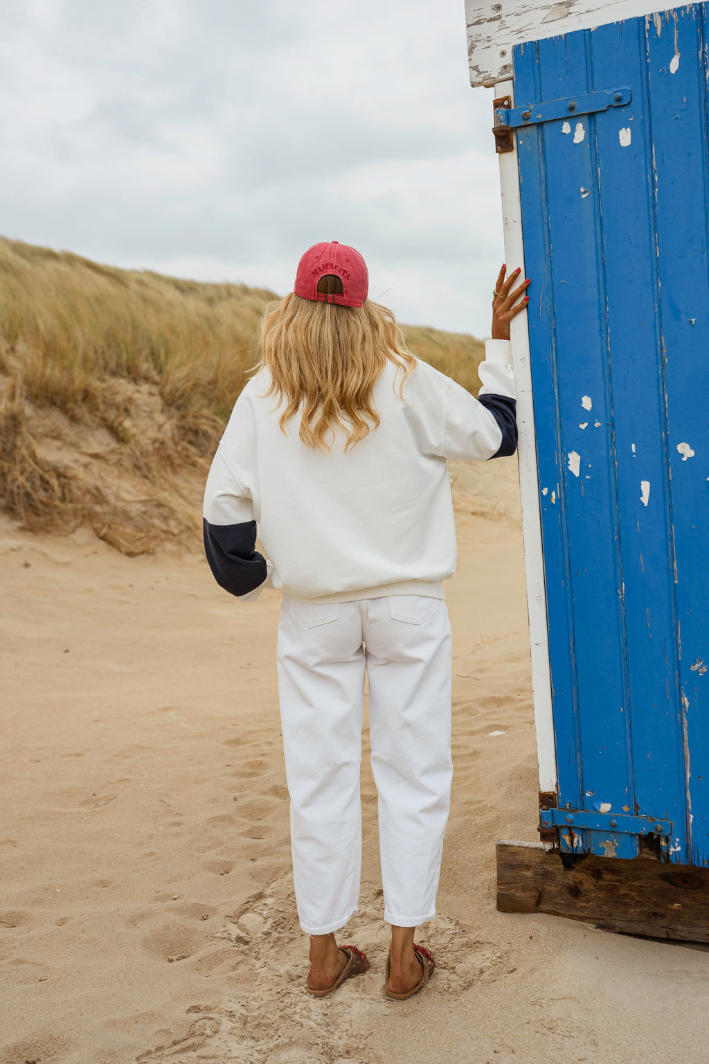 Pull Emile - bleu et blanc