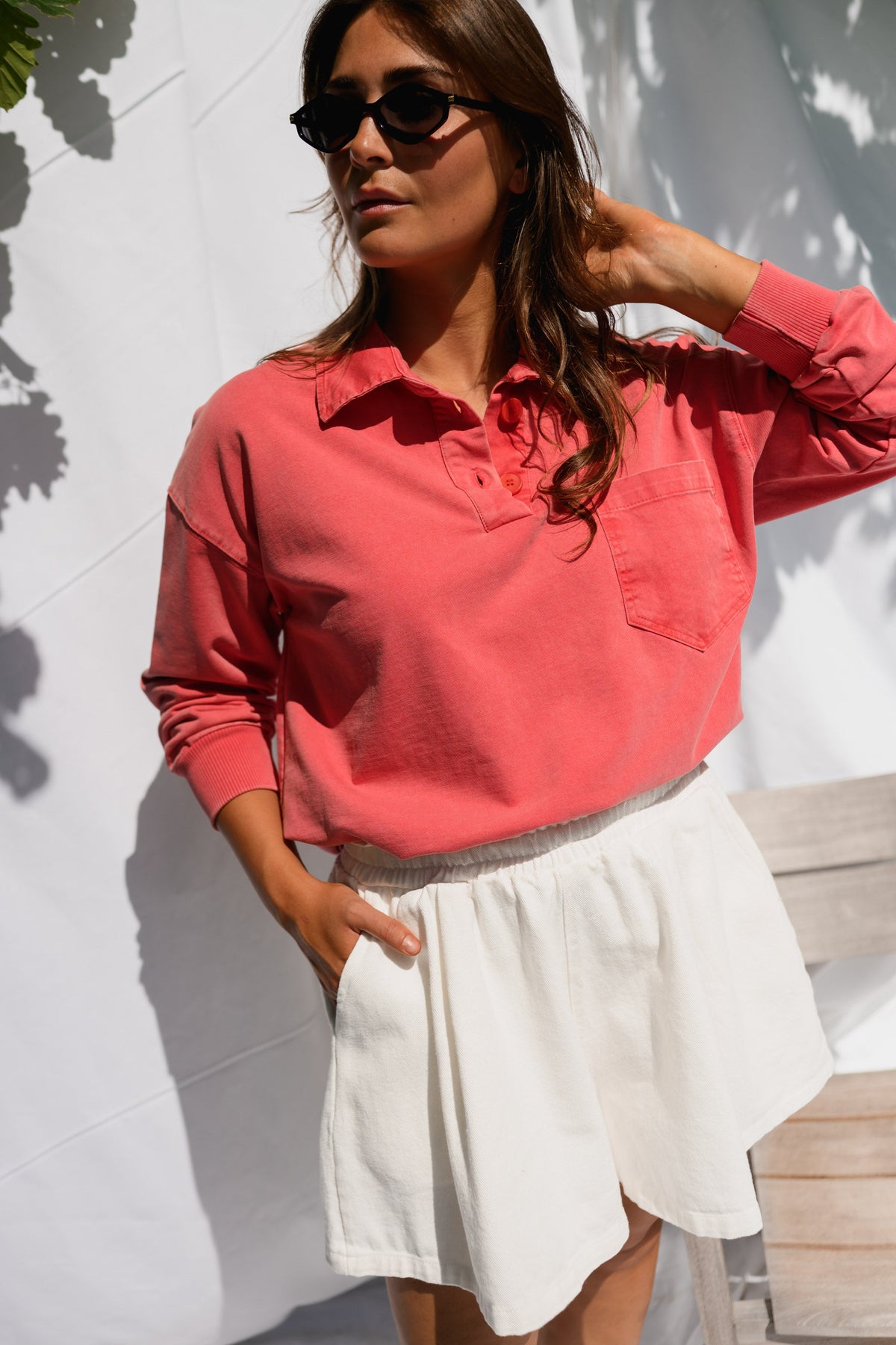Pull Fred -  rouge