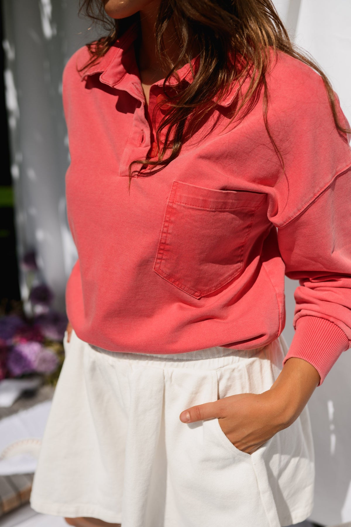 Pull Fred -  rouge