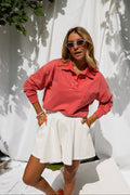 Pull Fred -  rouge