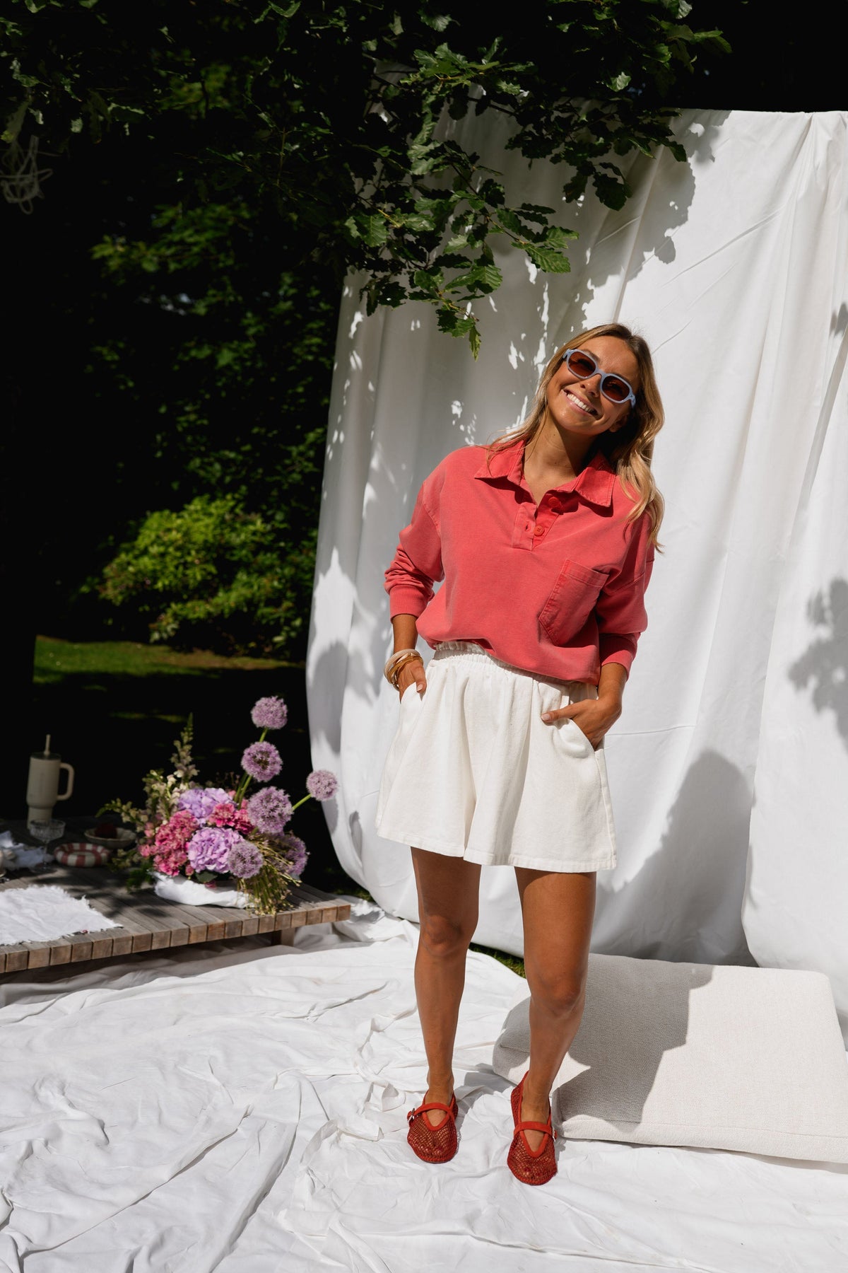 Pull Fred -  rouge