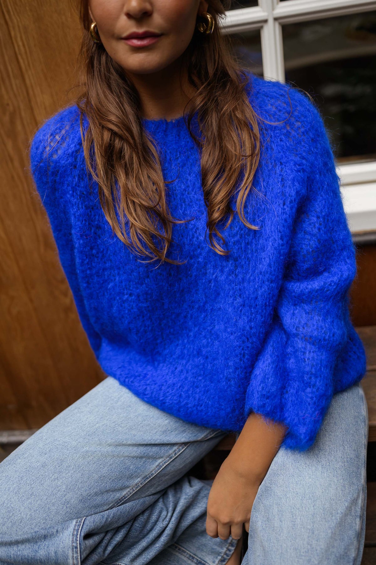 Pull Garita - bleu