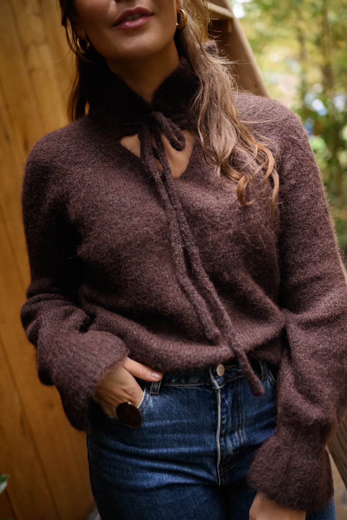Pull Harper - brun