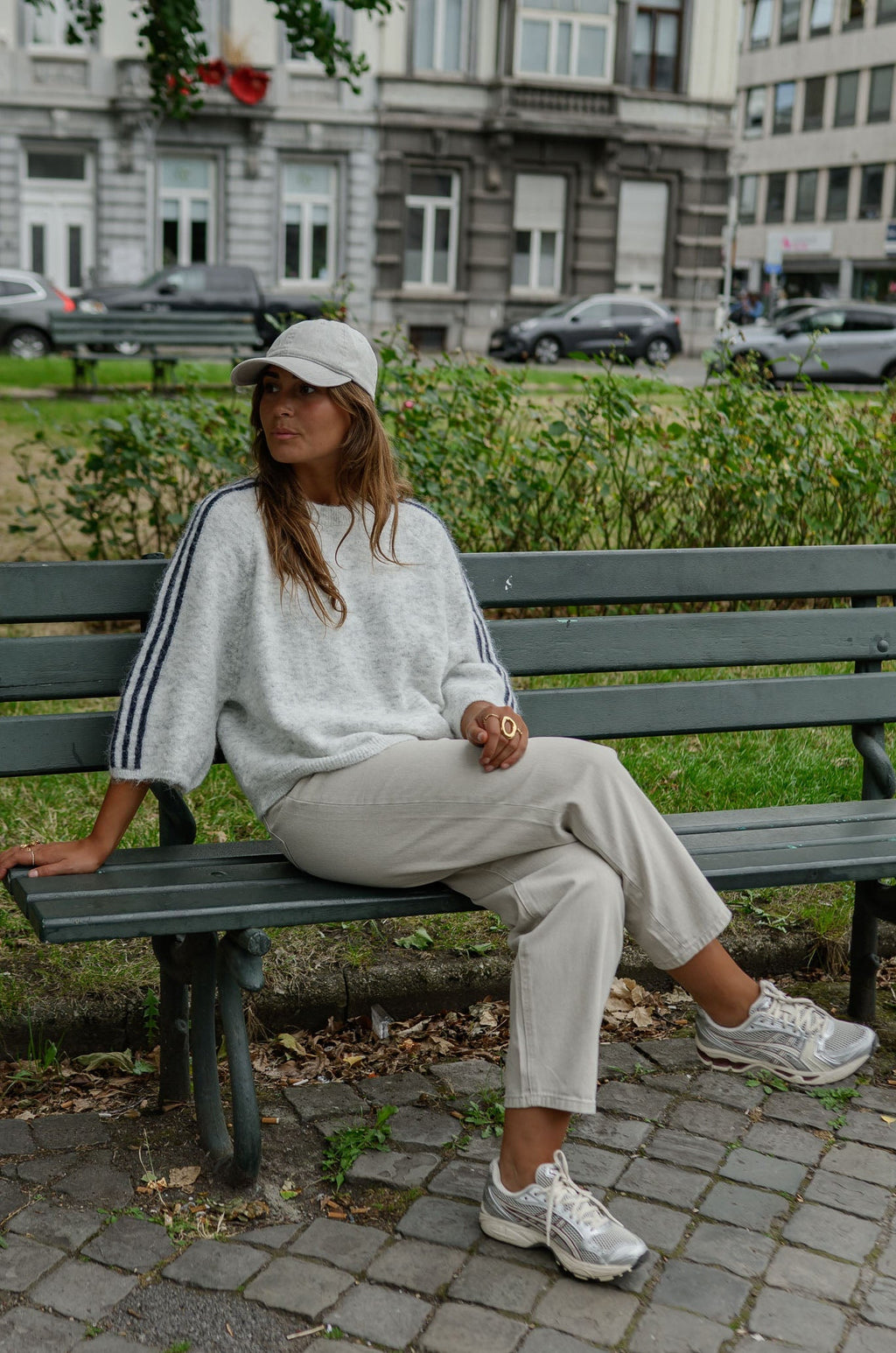 Pull Larry - gris