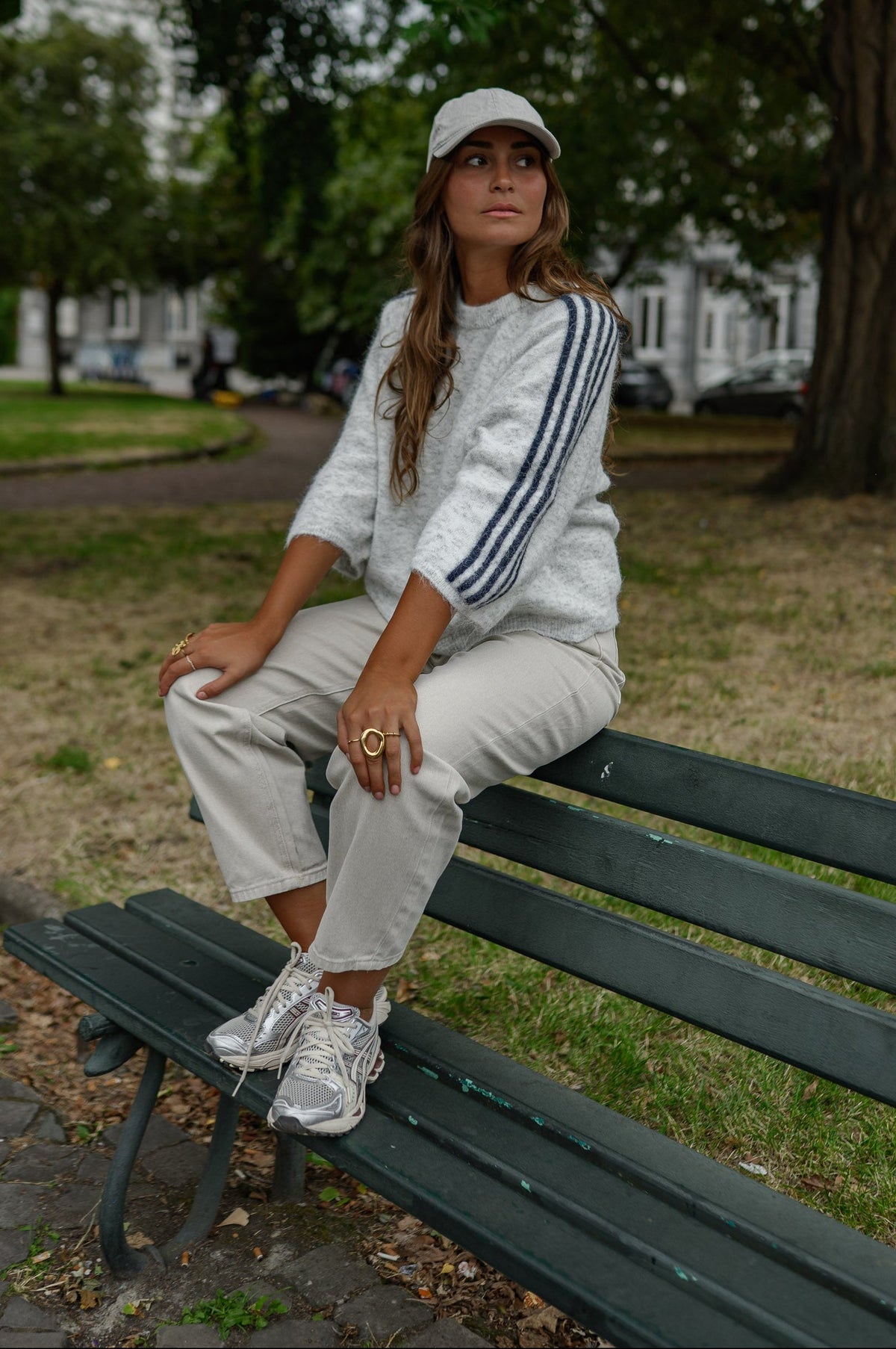 Pull Larry - gris