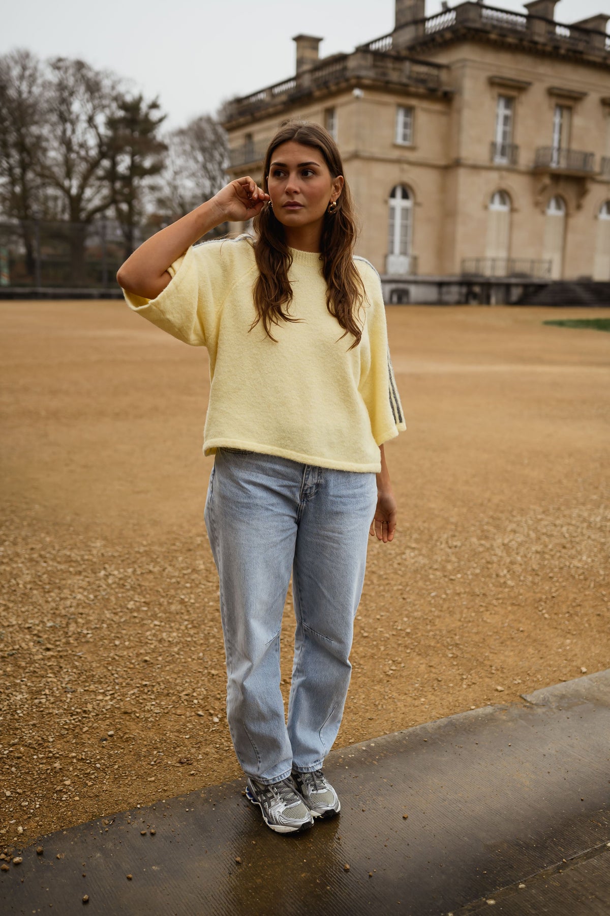 Pull Larry - jaune