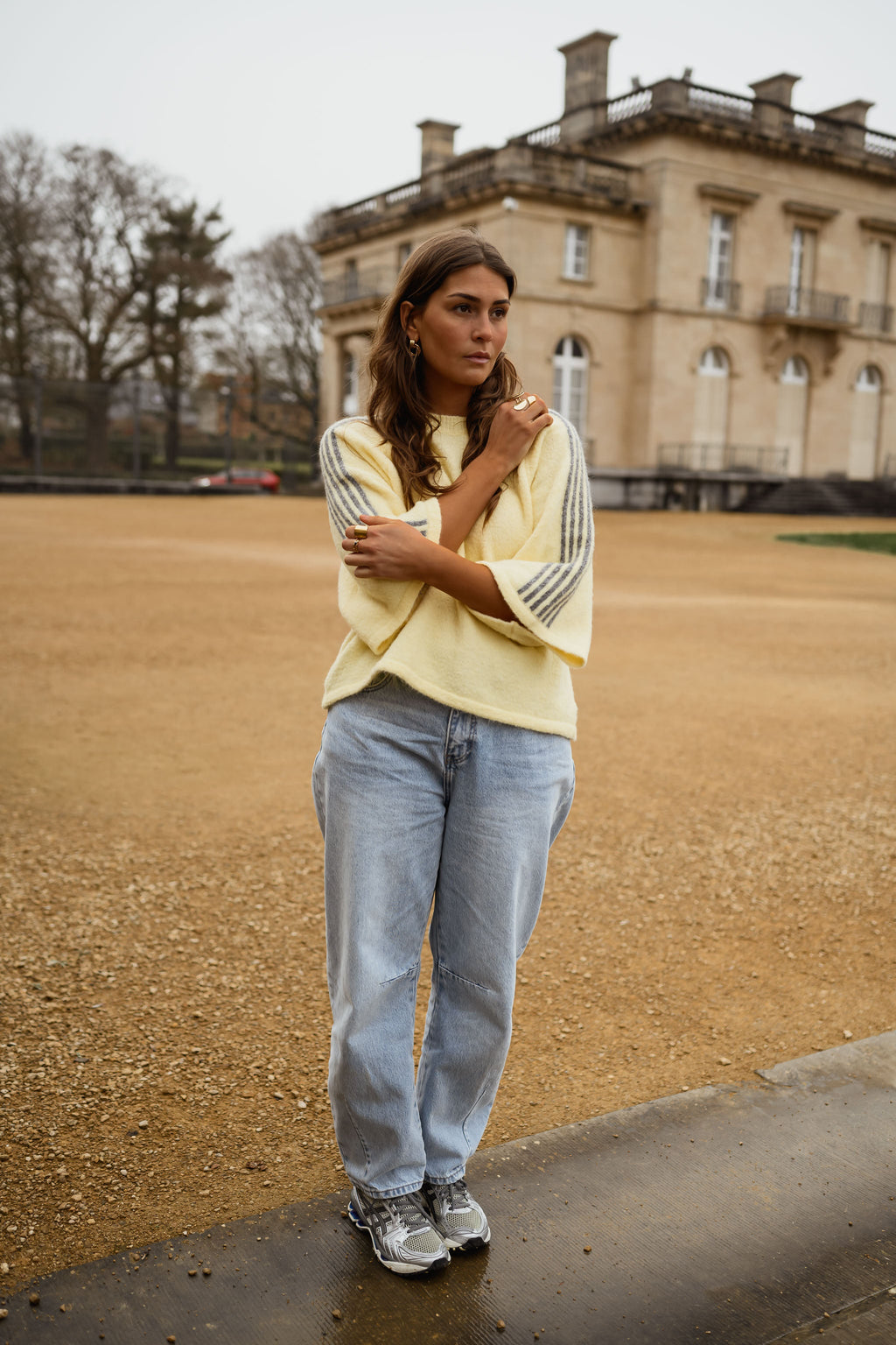 Pull Larry - jaune