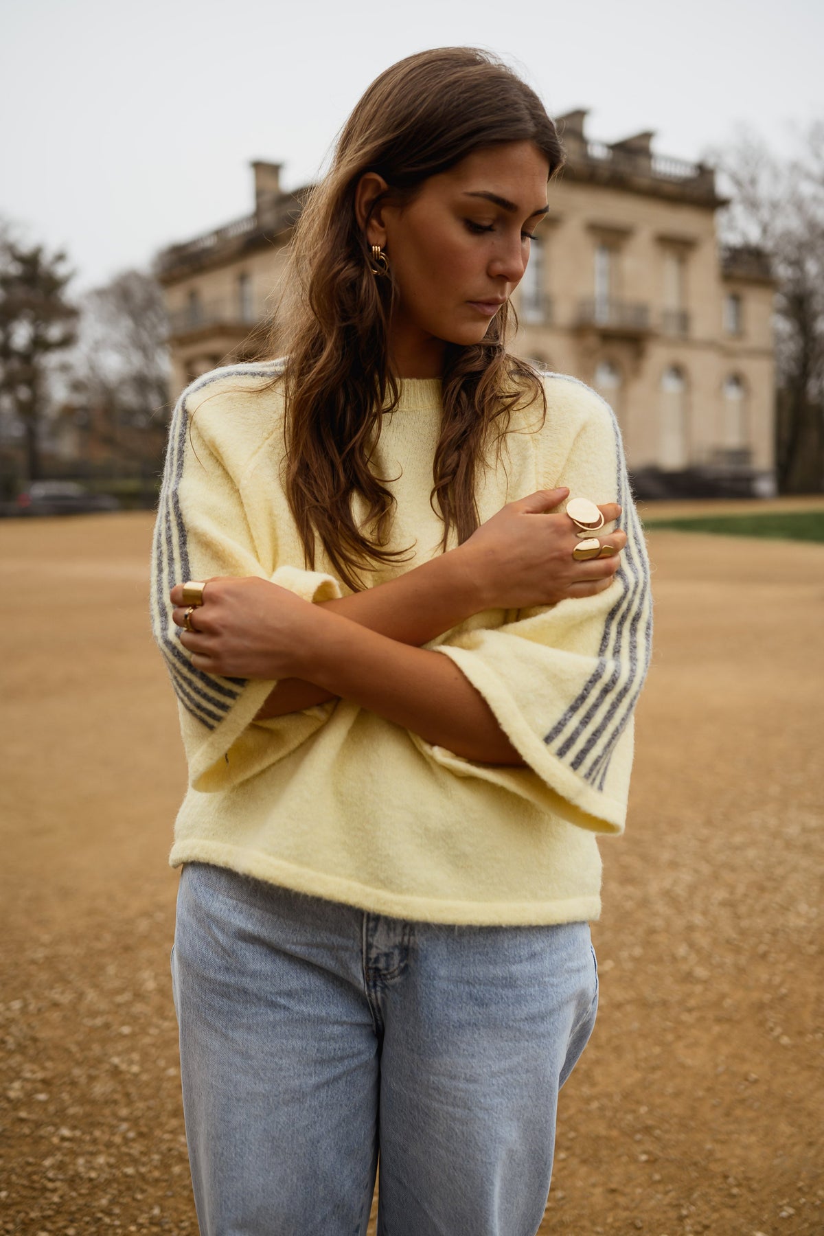 Pull Larry - jaune
