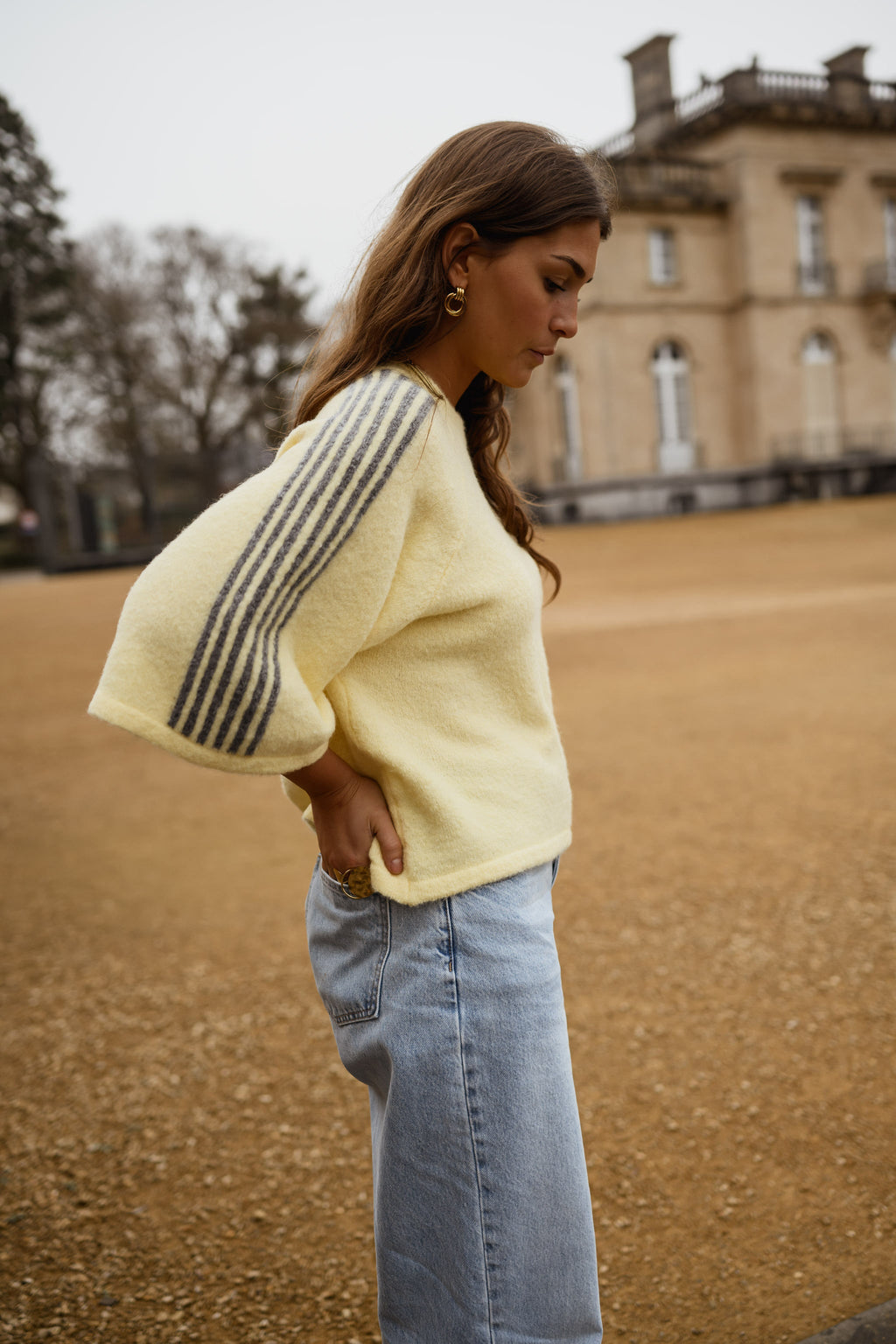 Pull Larry - jaune