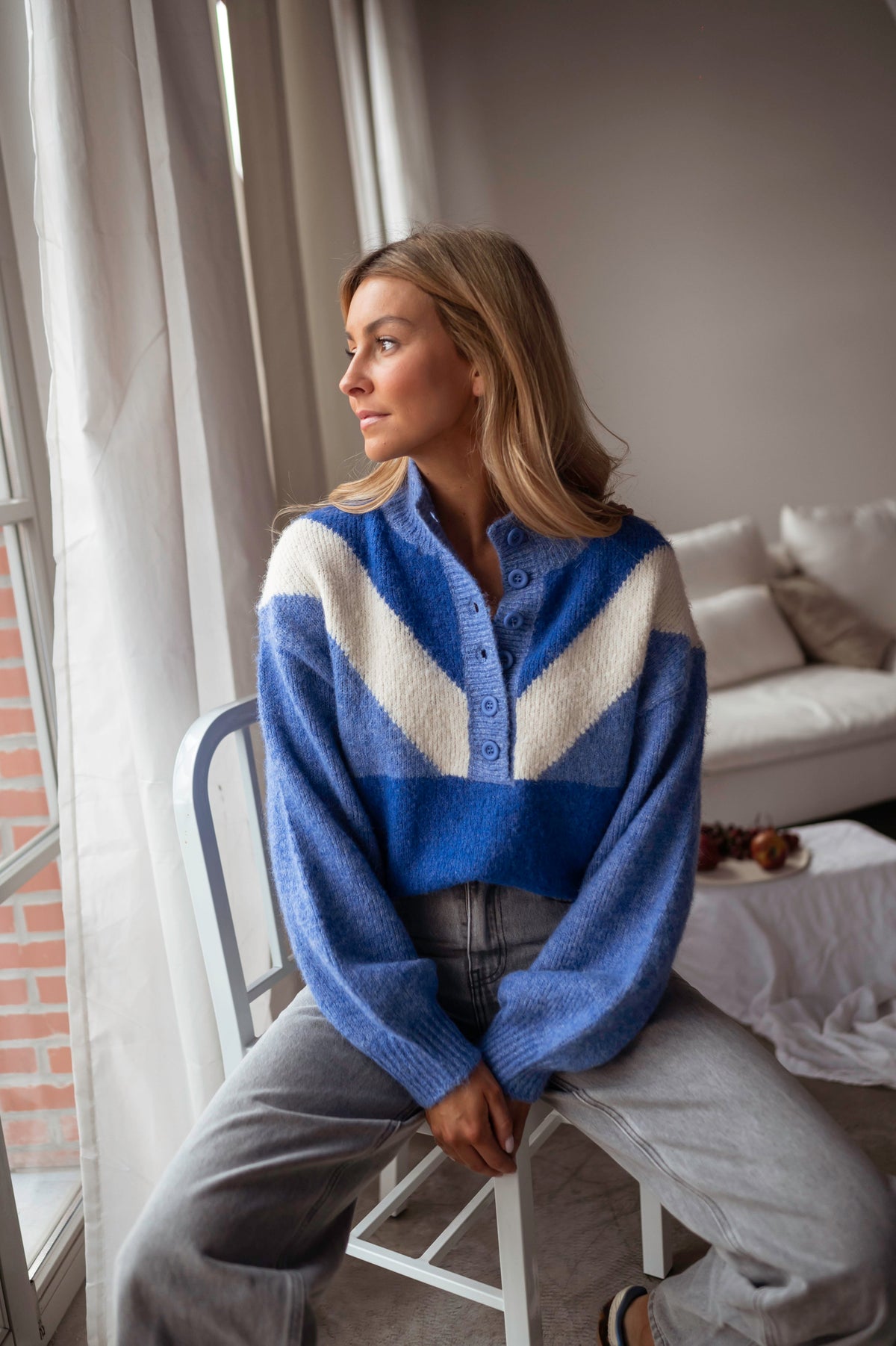 Pull Lovie - bleu