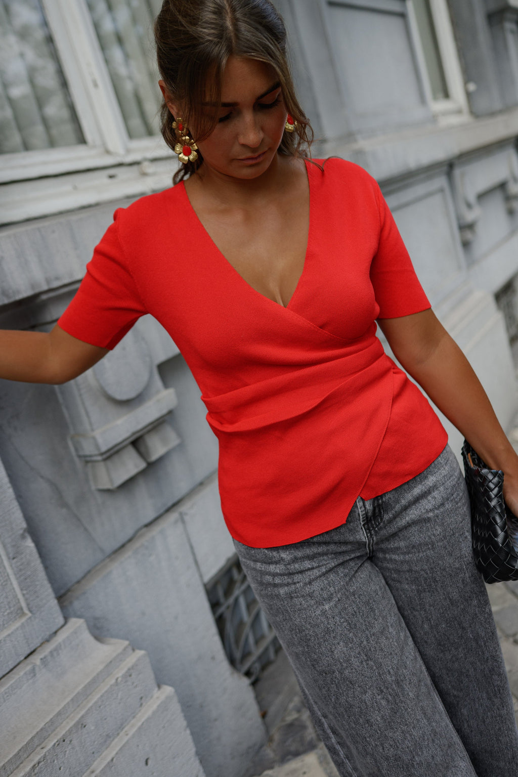 Pull Lucille - rouge