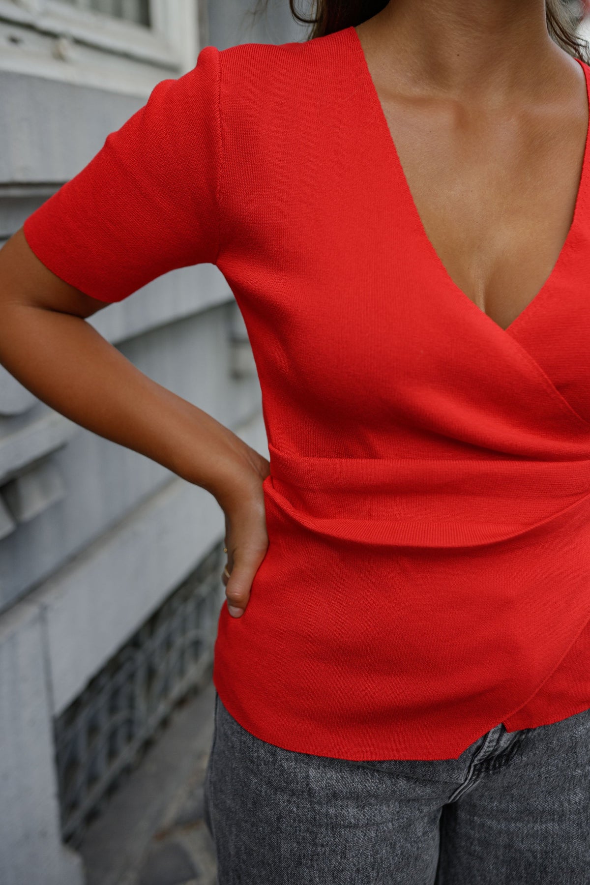 Pull Lucille - rouge