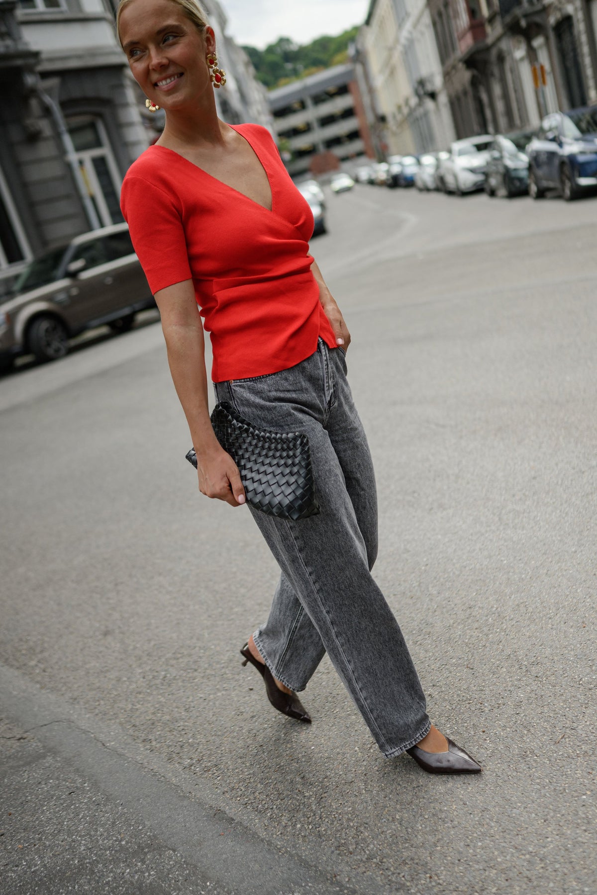 Pull Lucille - rouge