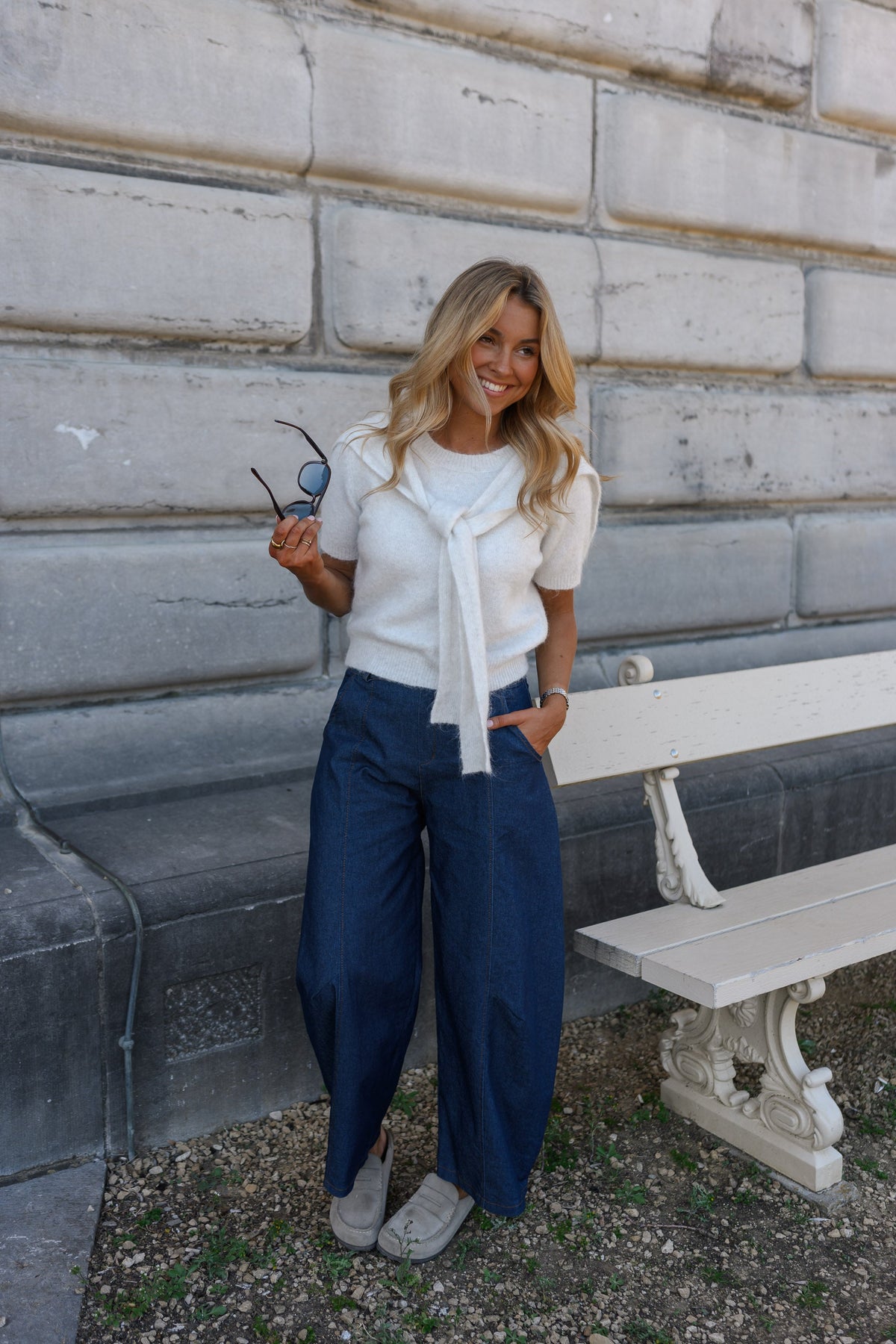Pull Marius - gris clair