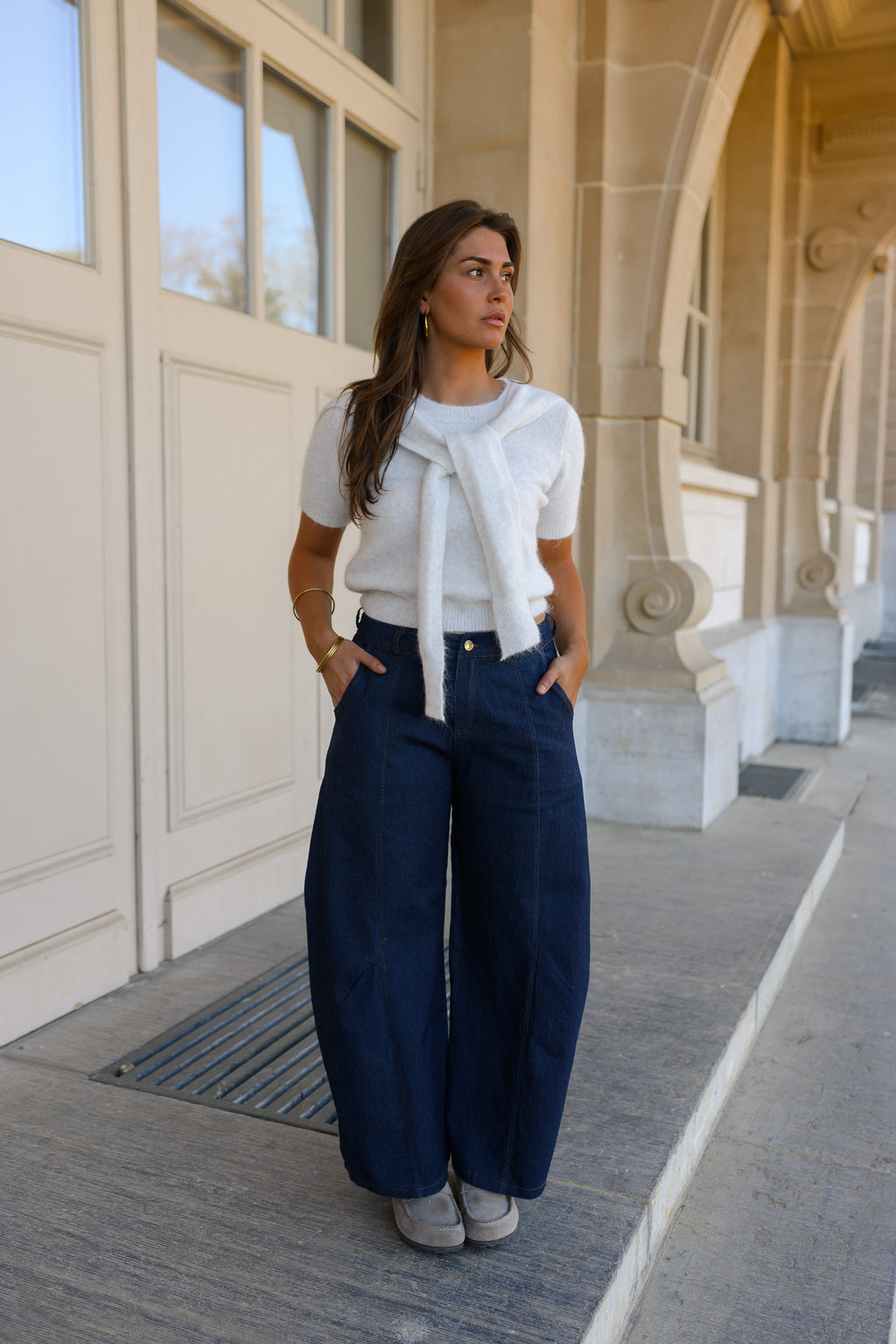 Pull Marius - gris clair