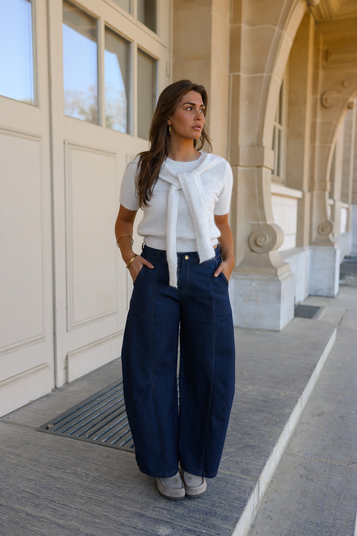 Pull Marius - gris clair