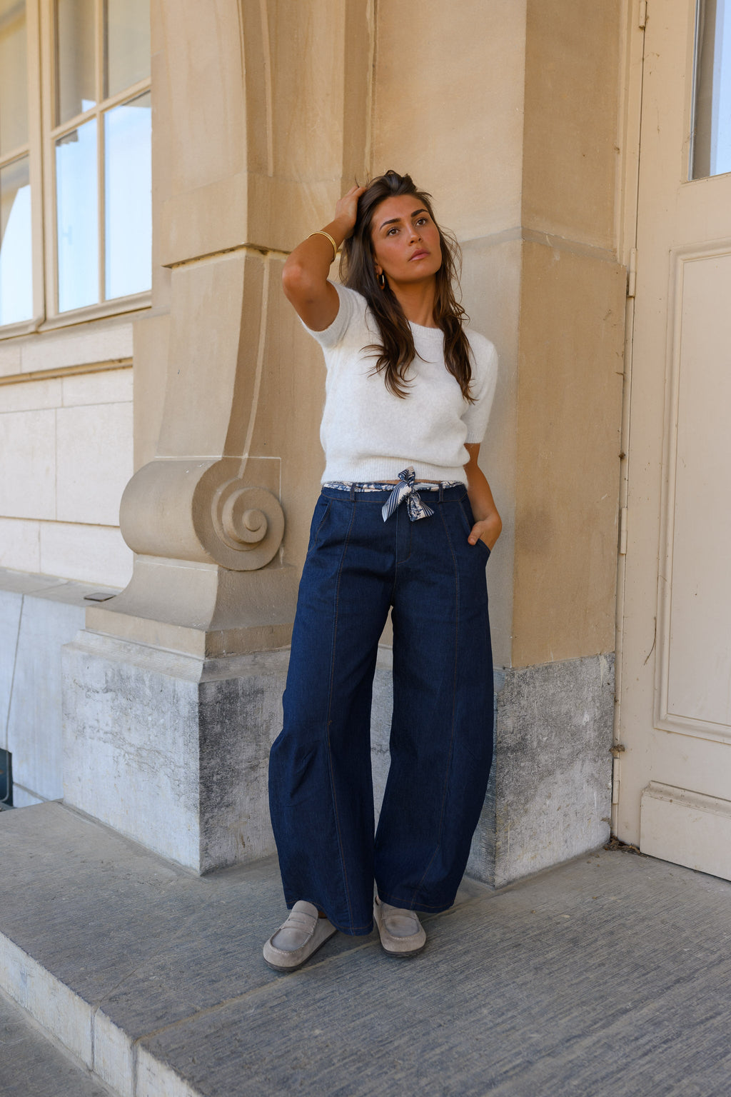 Pull Marius - gris clair