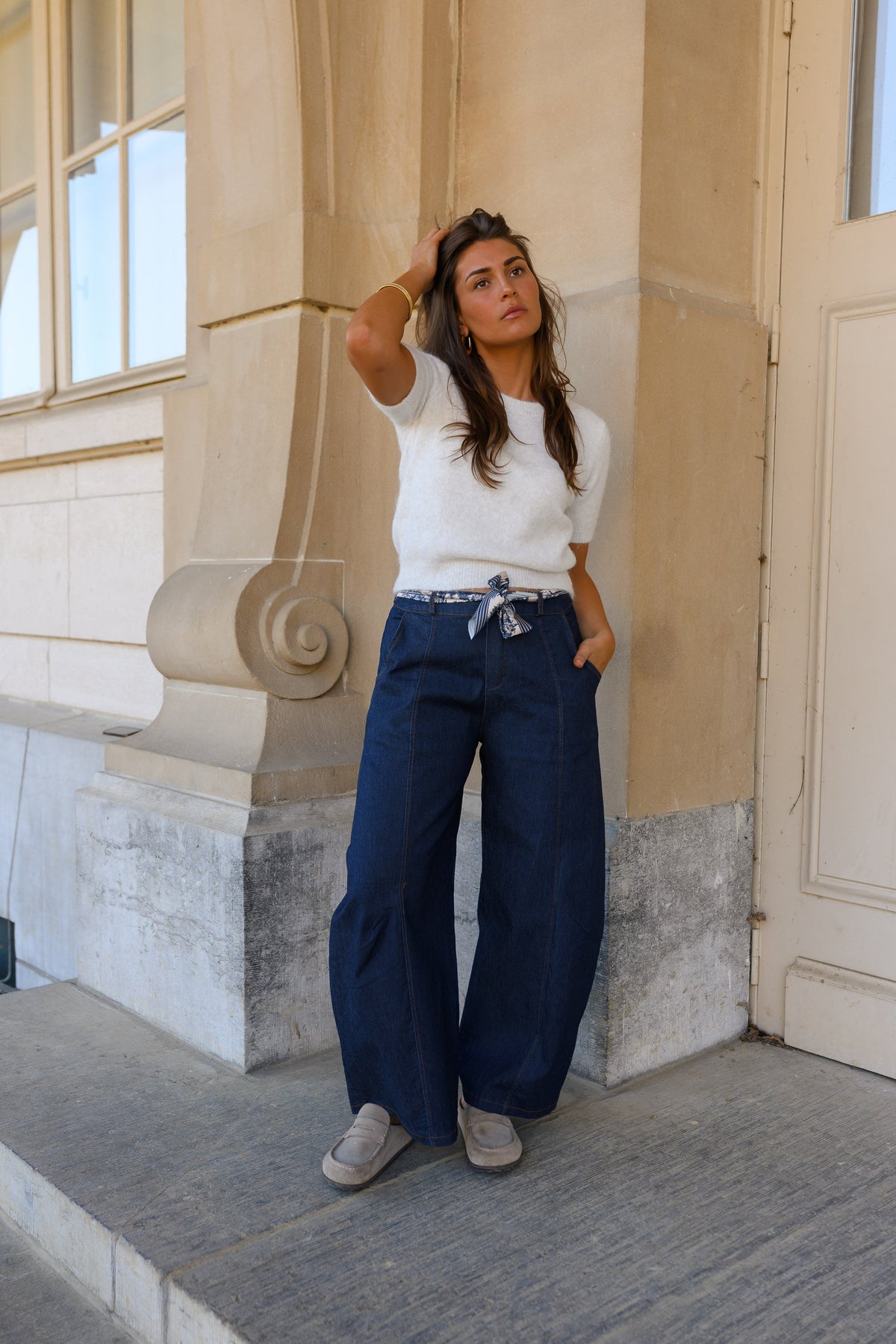 Pull Marius - gris clair