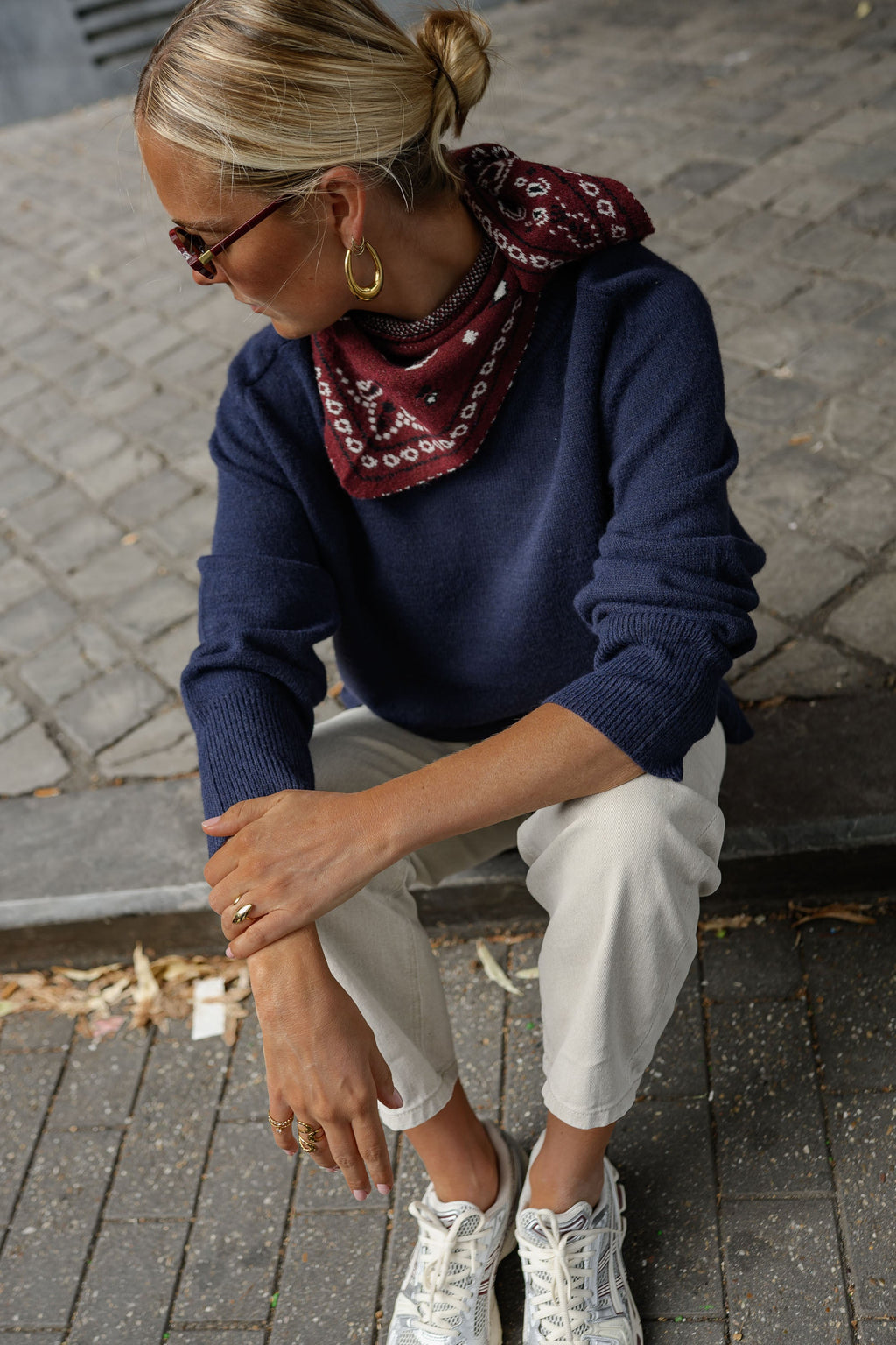 Pull Marlene - bleu