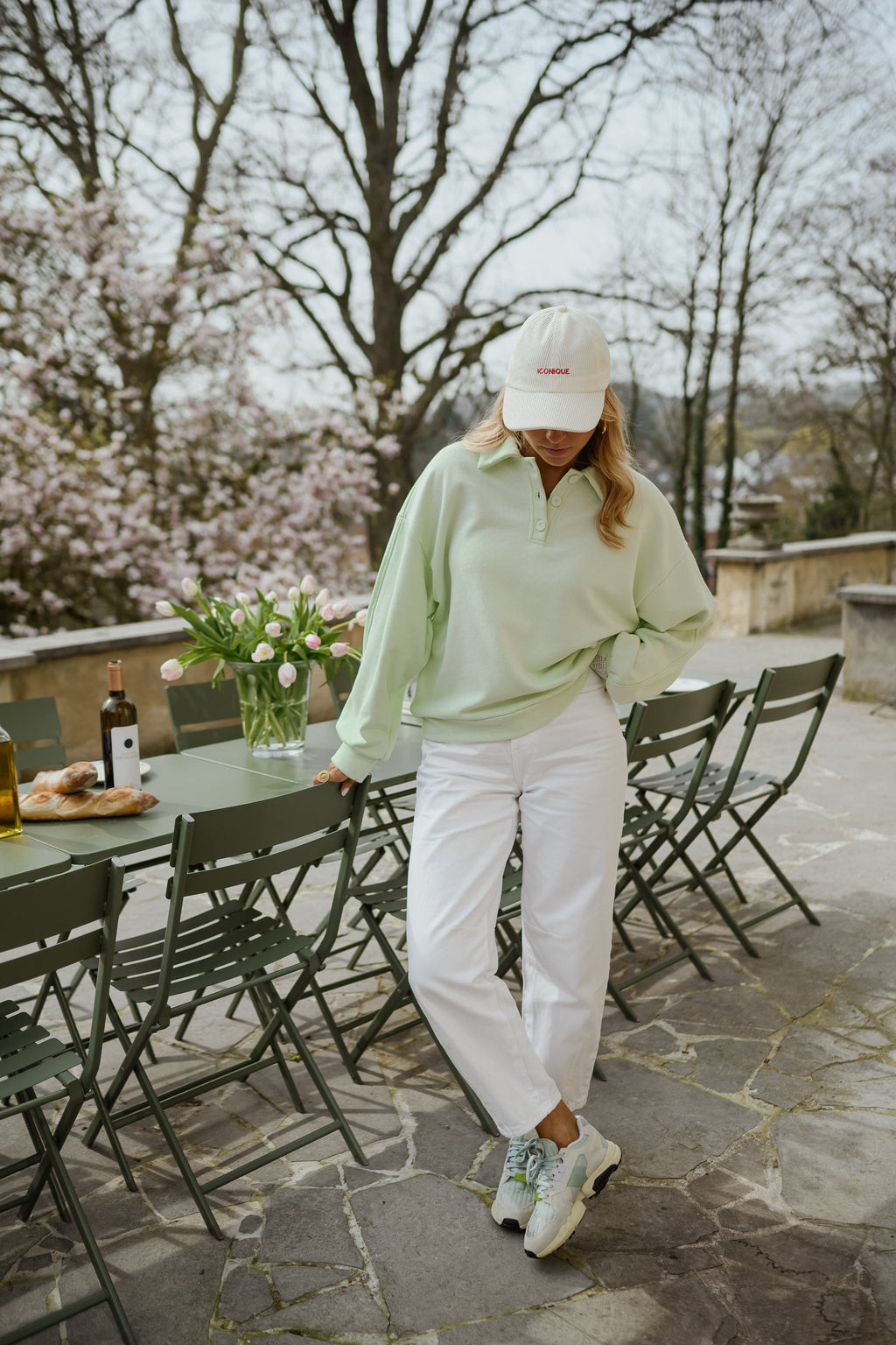 Pull Mint - vert