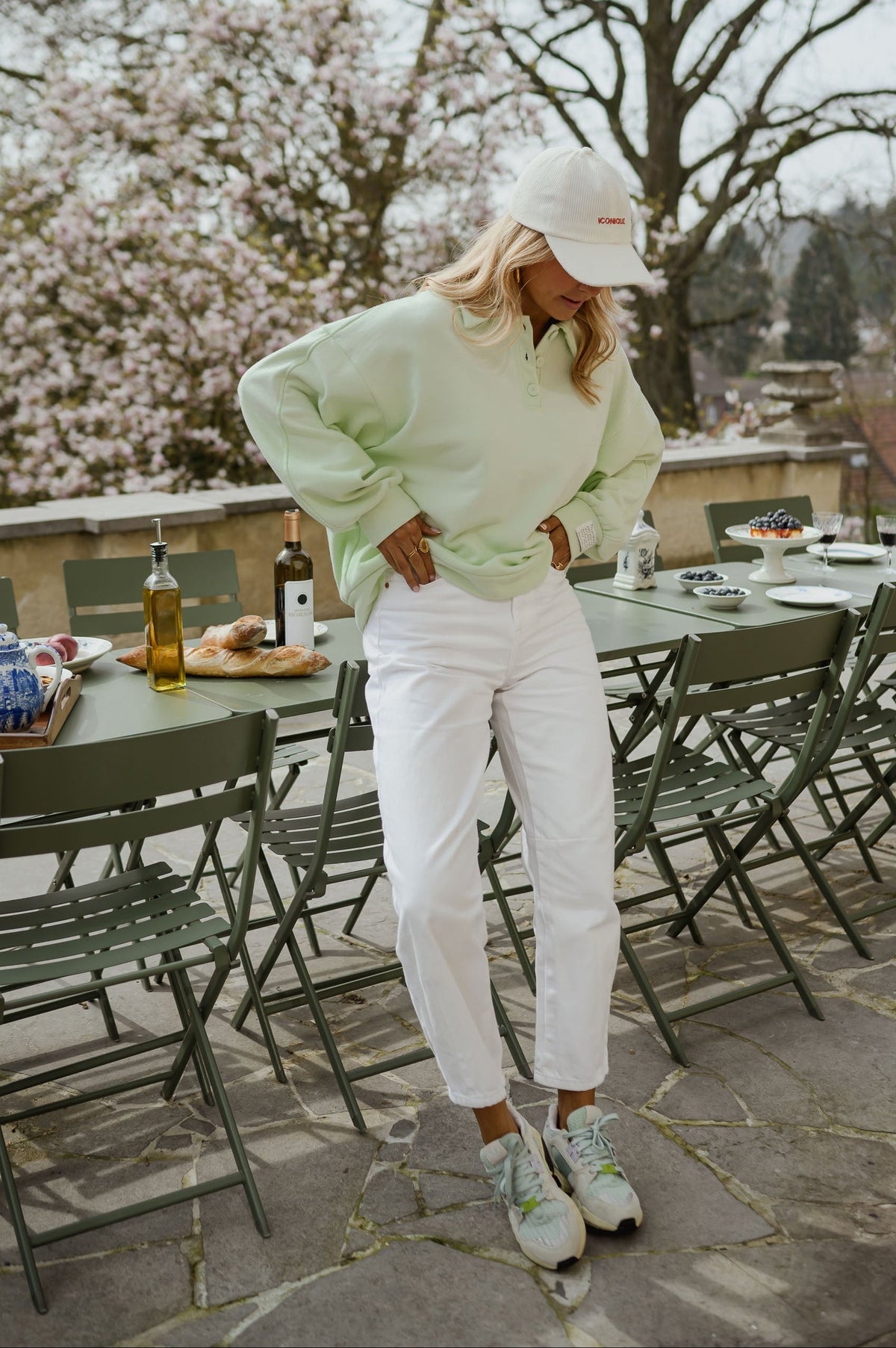Pull Mint - vert