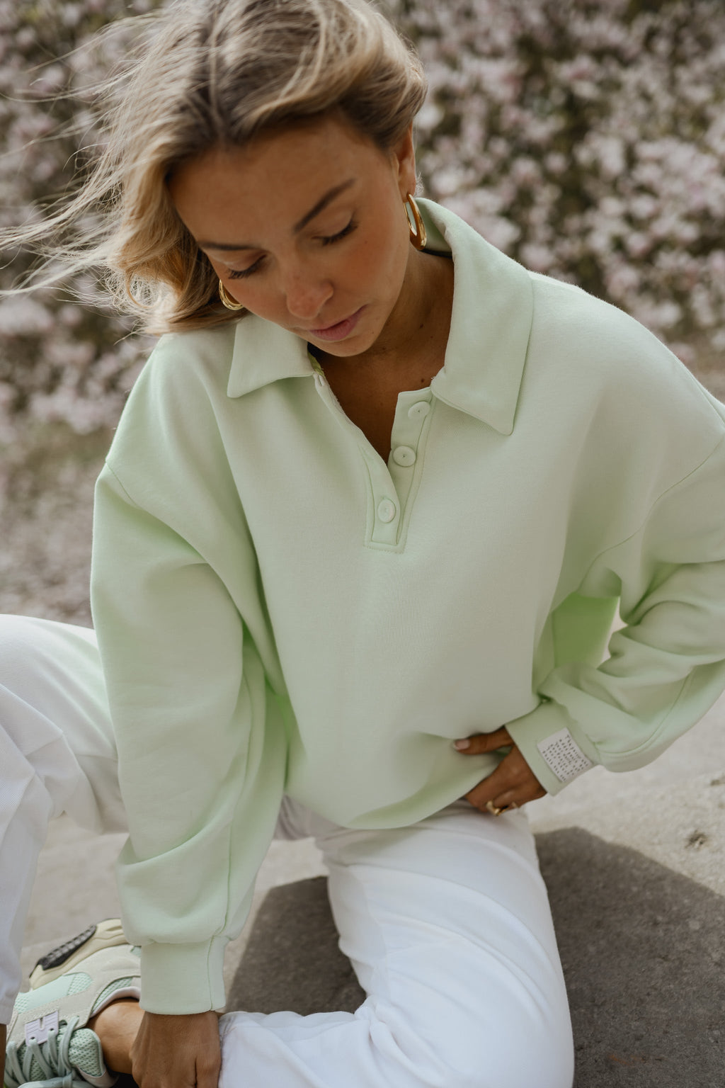 Pull Mint - vert