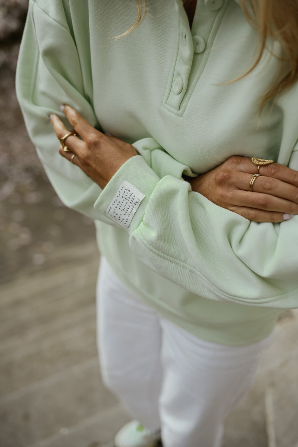 Pull Mint - vert