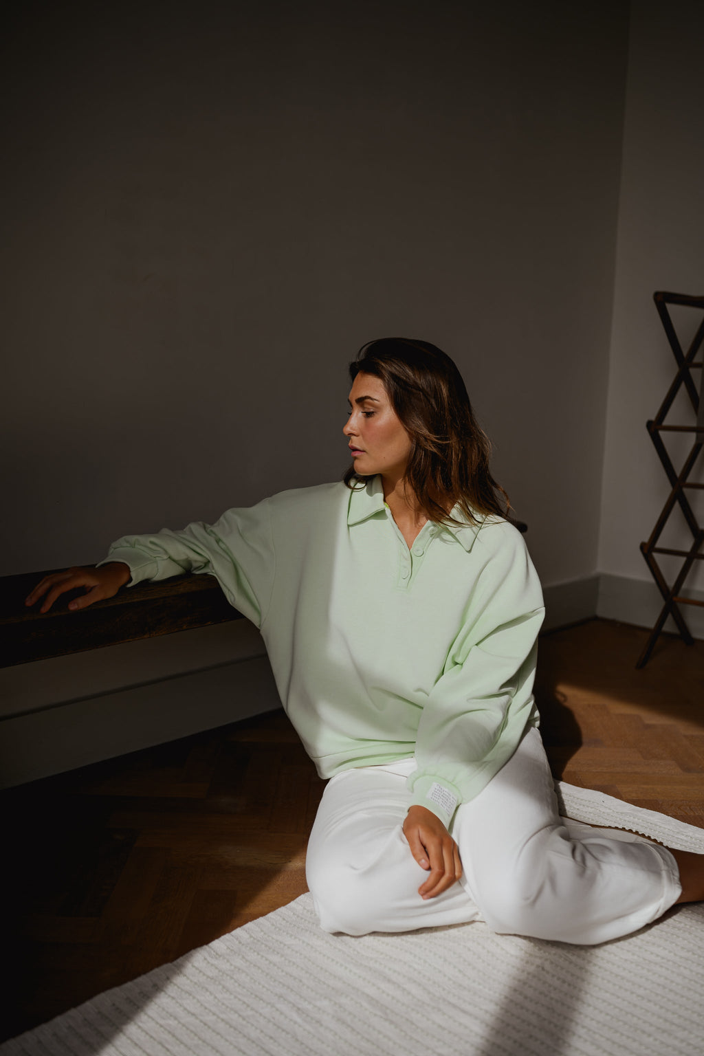 Pull Mint - vert