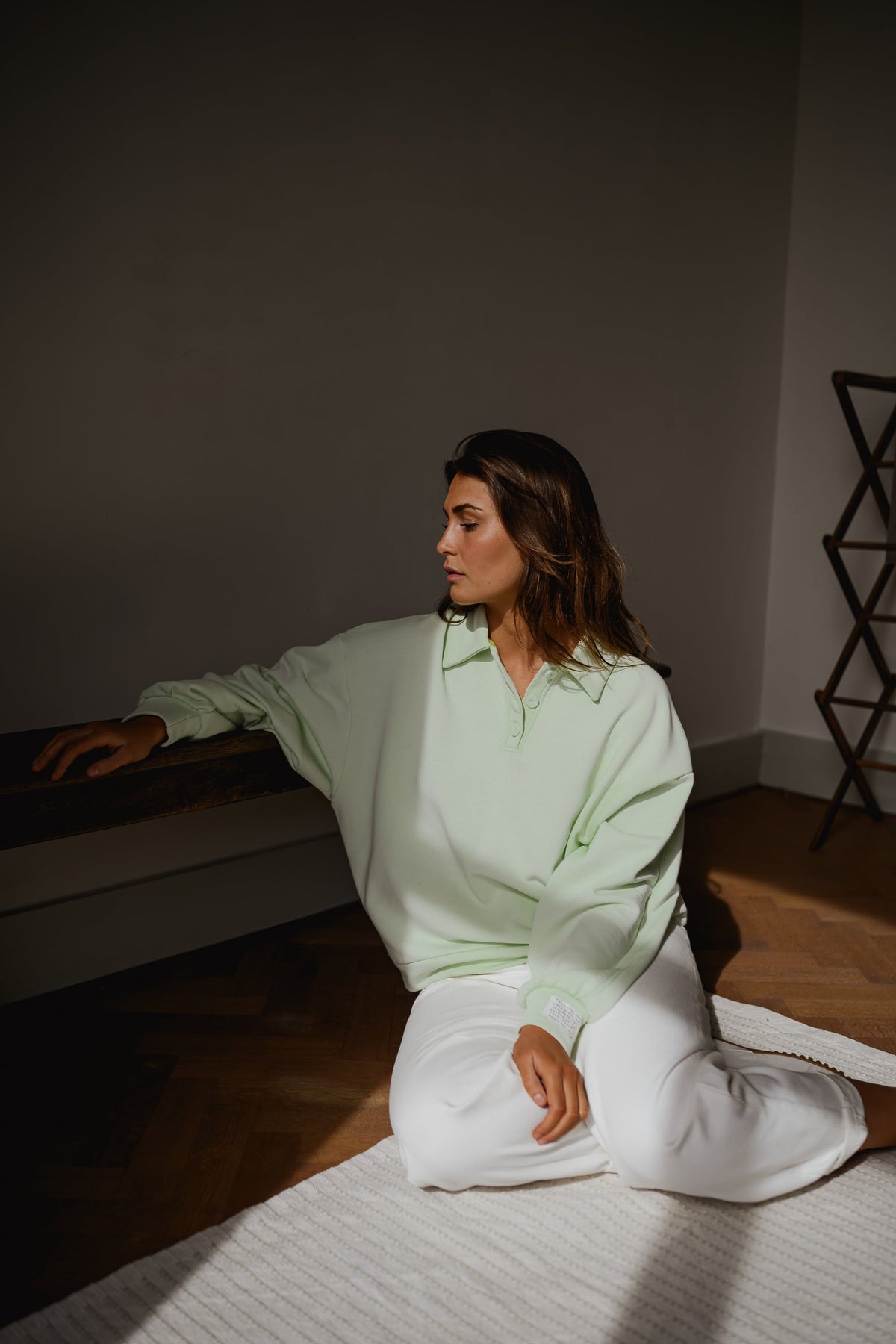 Pull Mint - vert