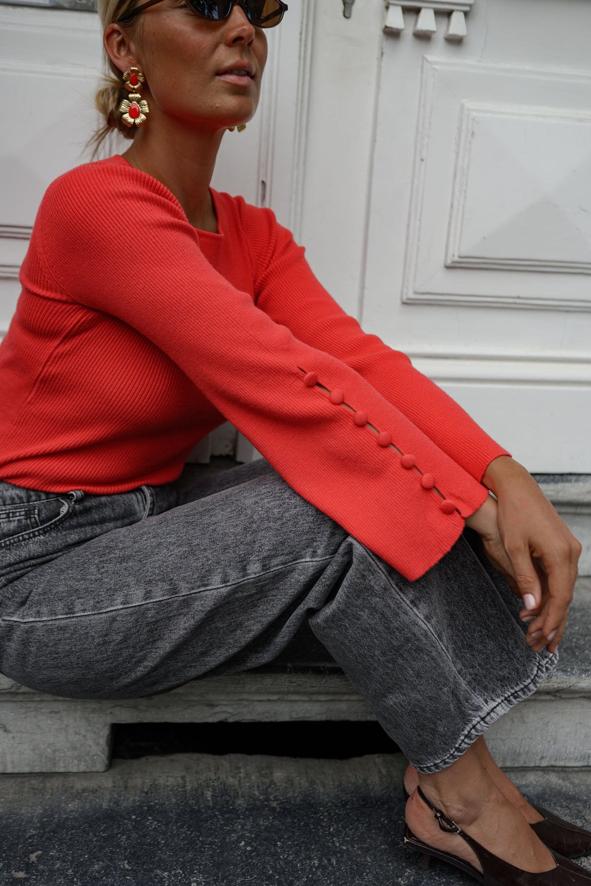 Pull Miriam - rouge