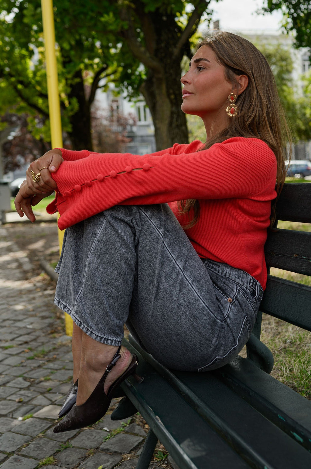 Pull Miriam - rouge