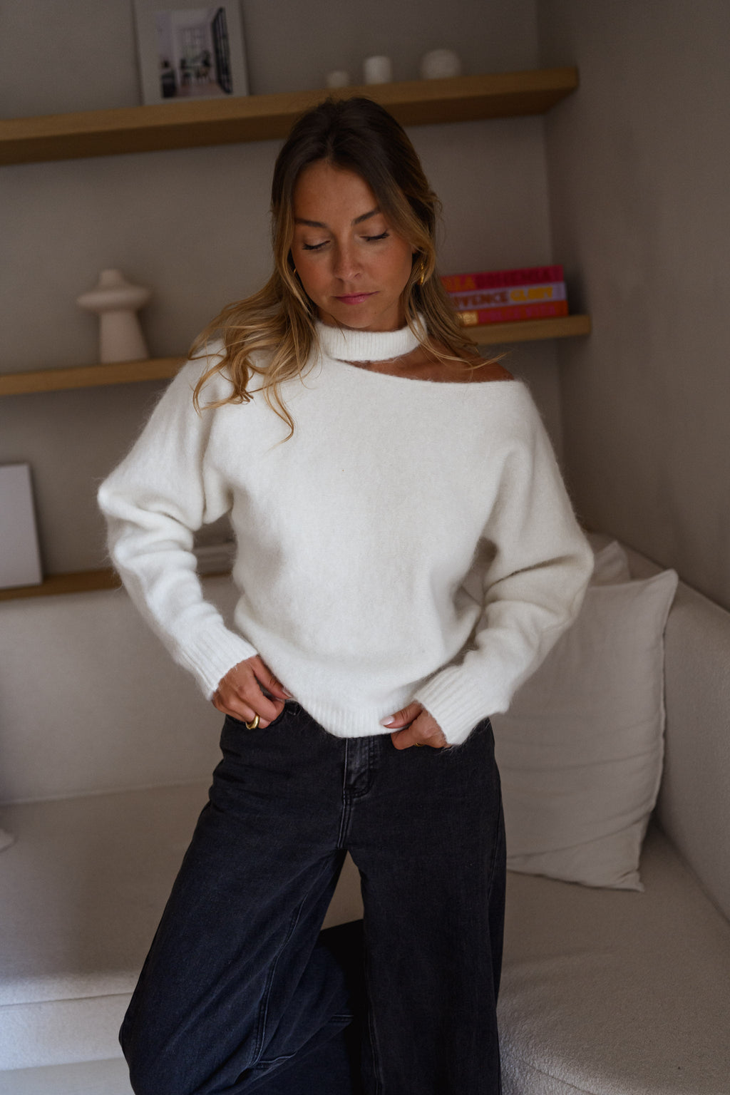 Pull Nuala - blanc