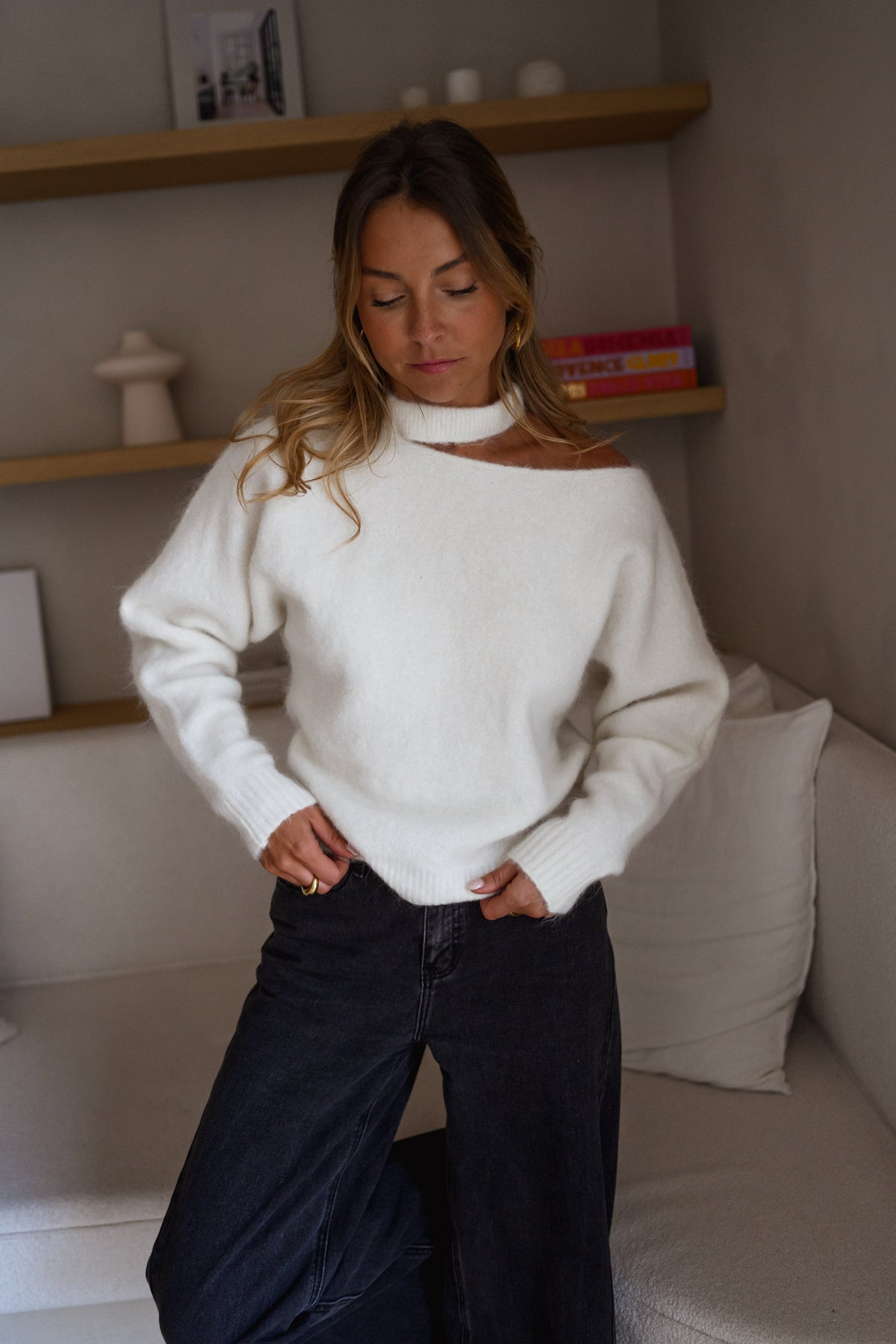 Pull Nuala - blanc