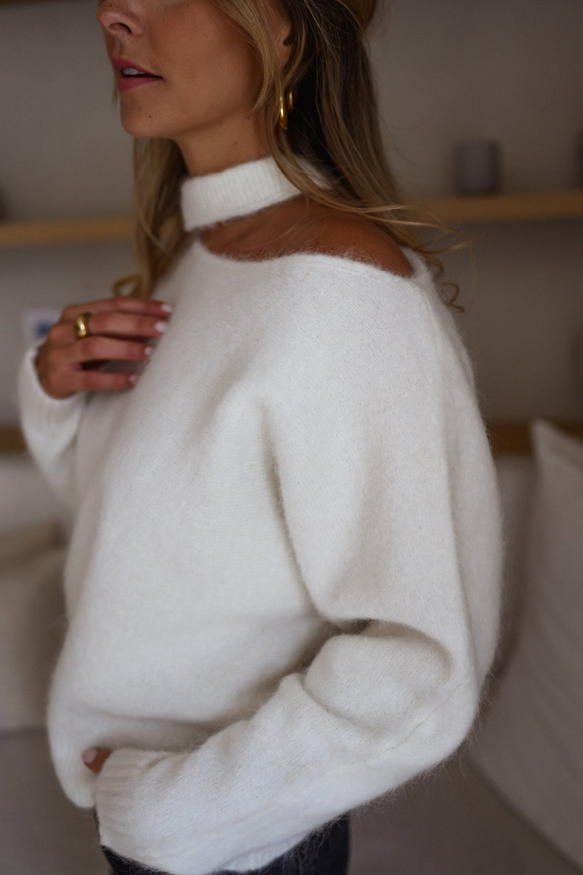 Pull Nuala - blanc