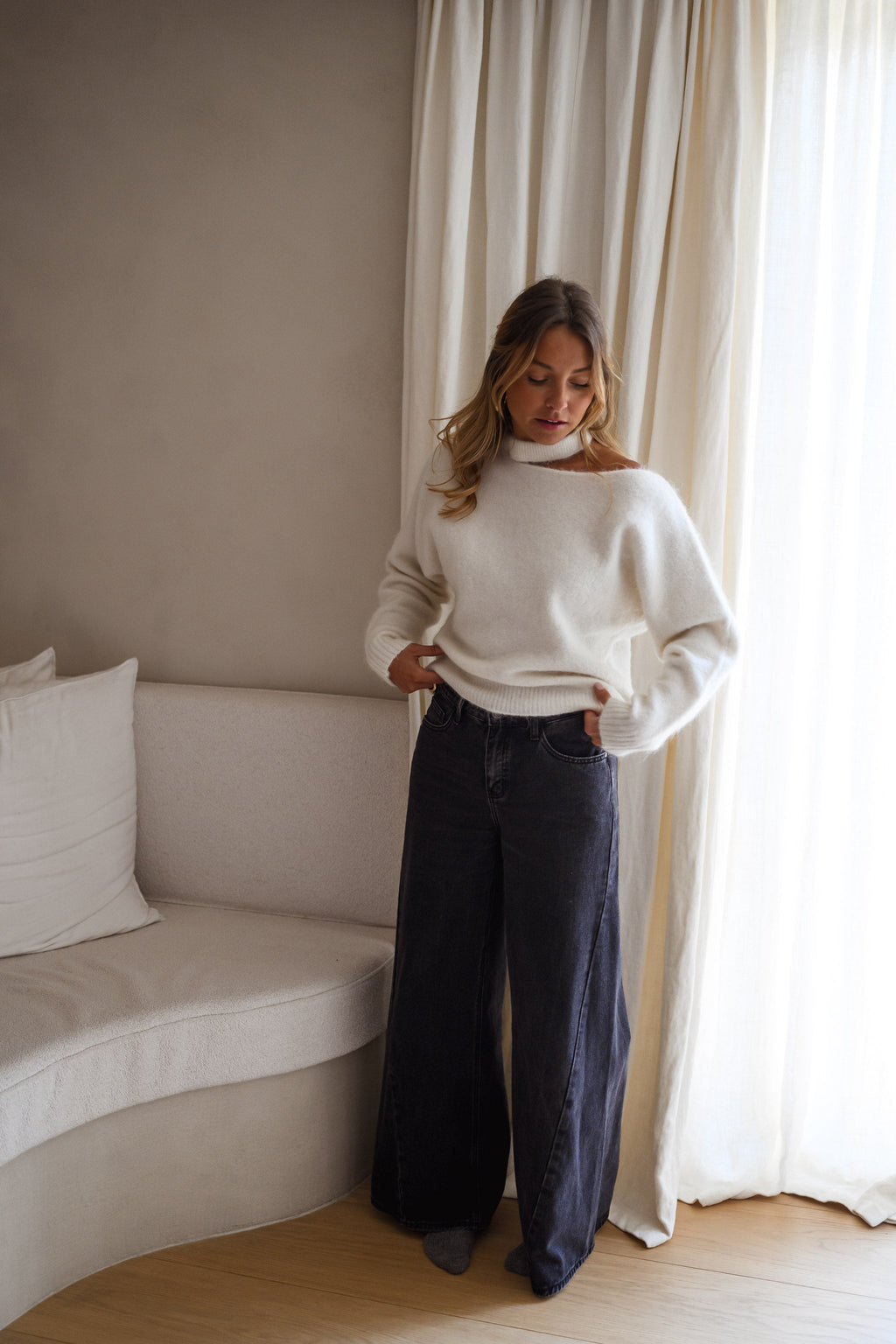 Pull Nuala - blanc