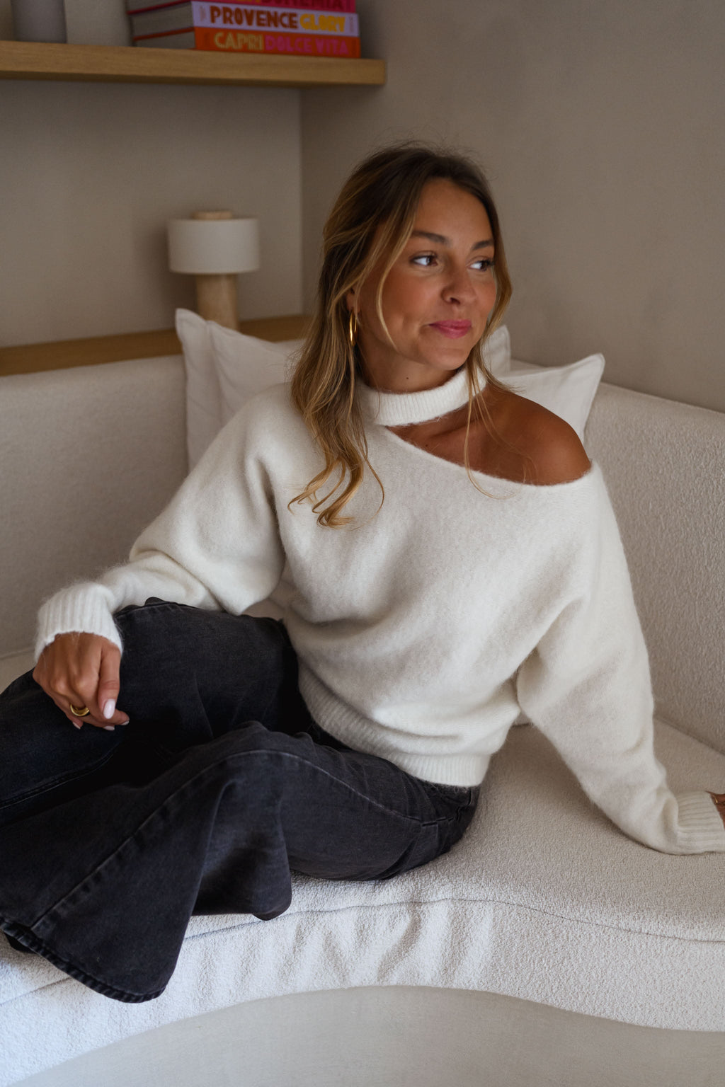 Pull Nuala - blanc
