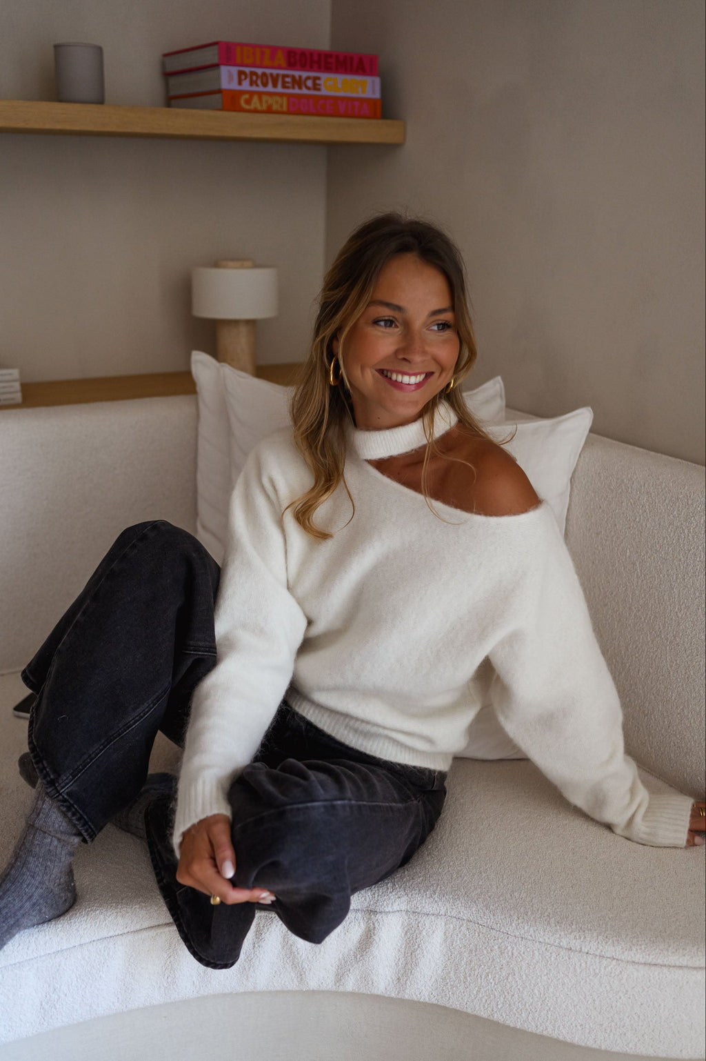 Pull Nuala - blanc
