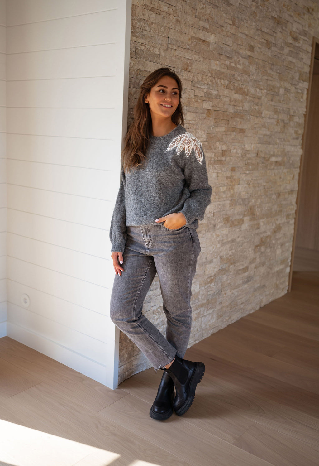 Pull Orea - gris