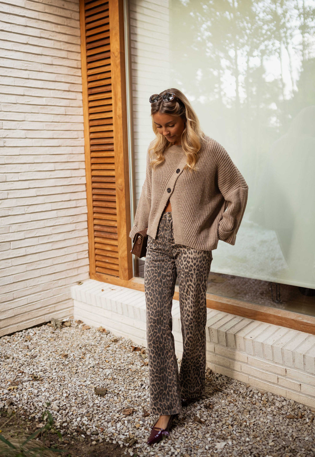 Pull Ozzie - taupe
