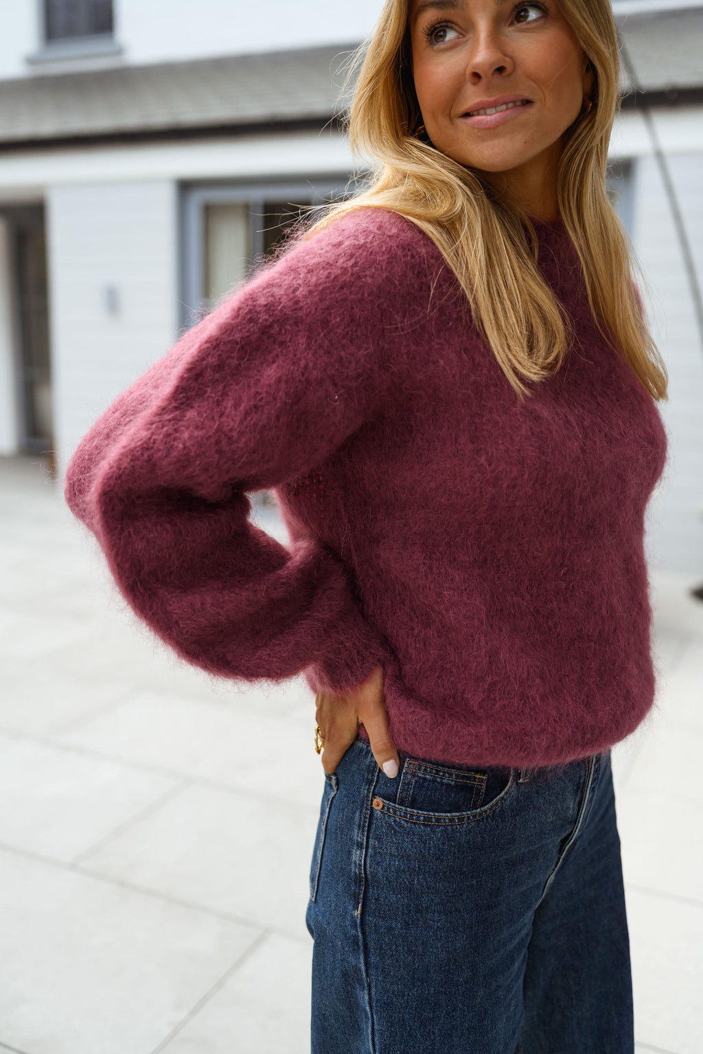 Pull Pieter - aubergine