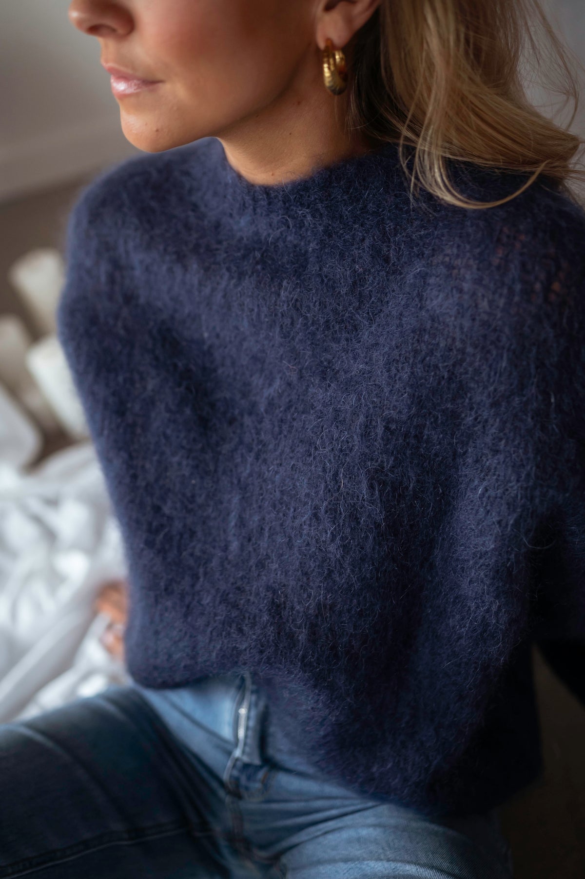 Pull Pieter - bleu